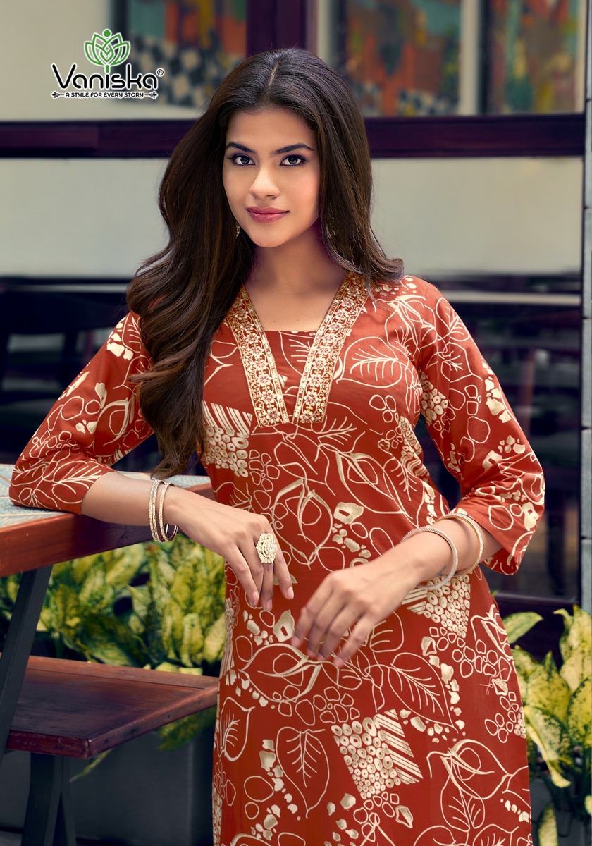 Vaniska Cotton Candy Kurtis With Bottom Catalog collection 10