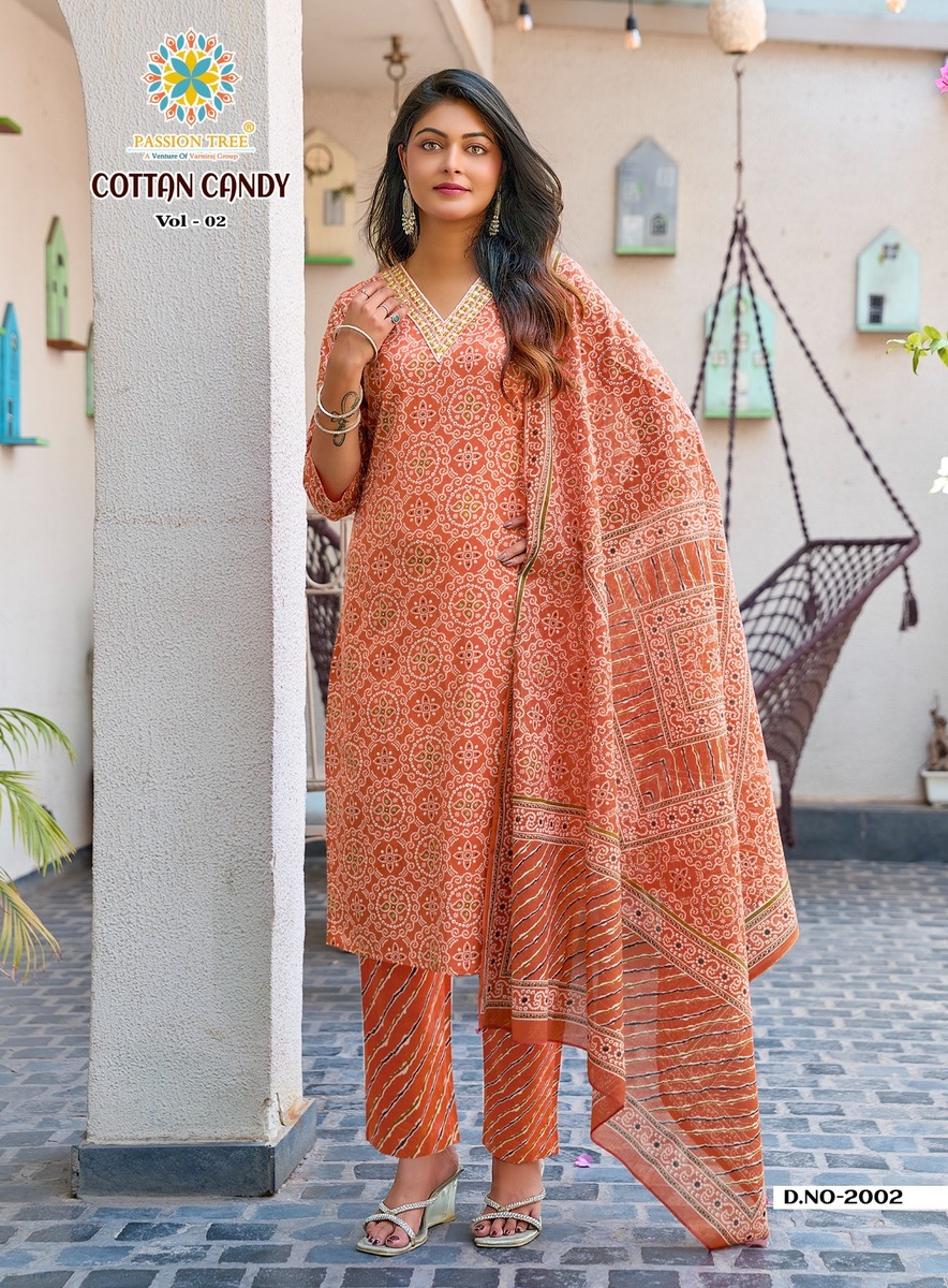 Passion Tree Cotton Candy 2 Cotton Salwar Kameez Catalog collection 8
