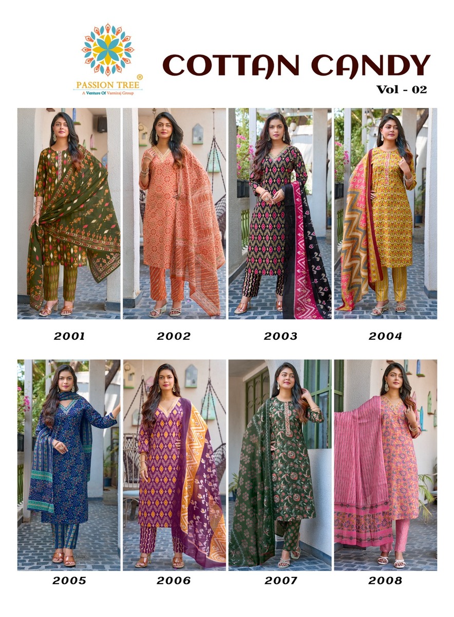 Passion Tree Cotton Candy 2 Cotton Salwar Kameez Catalog collection 10