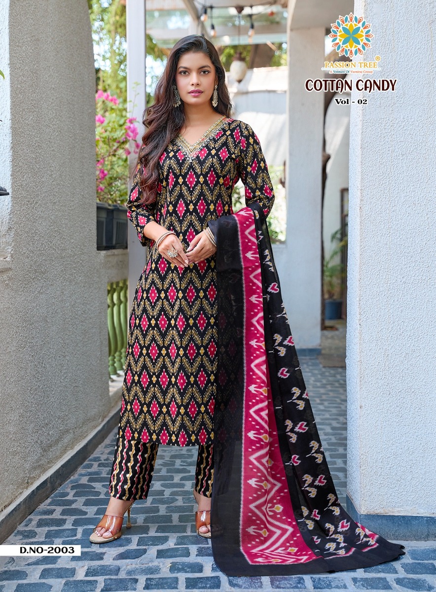 Passion Tree Cotton Candy 2 Cotton Salwar Kameez Catalog collection 5