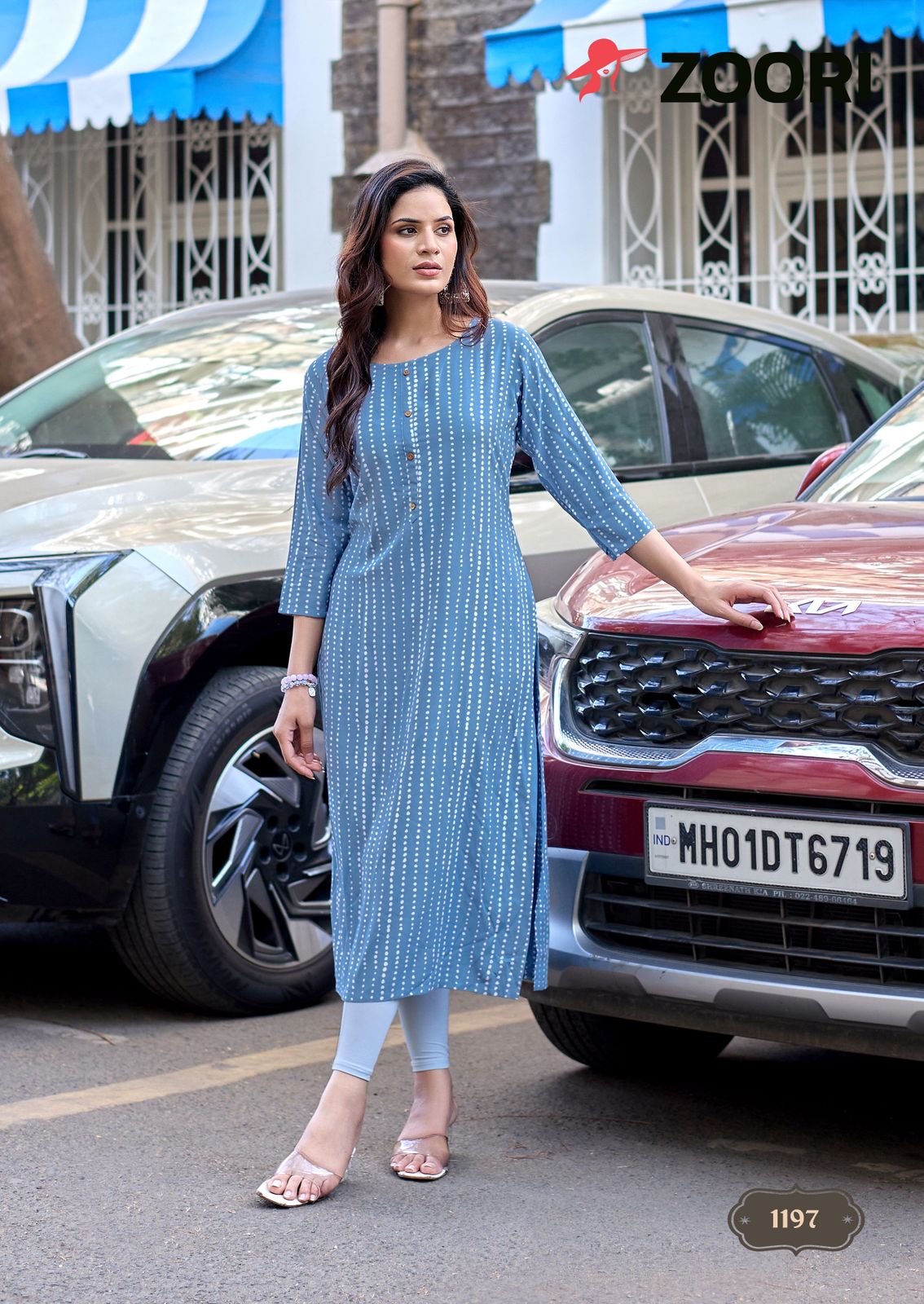 Zoori Akshara Vol 33 Rayon Kurti Catalog collection 3