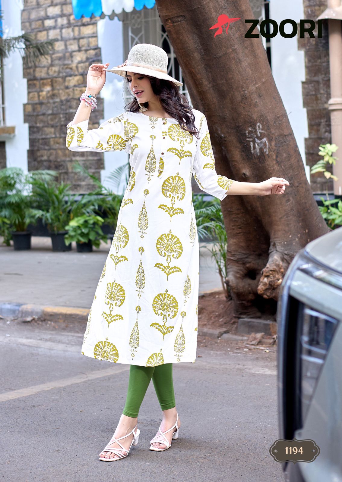 Zoori Akshara Vol 33 Rayon Kurti Catalog collection 7