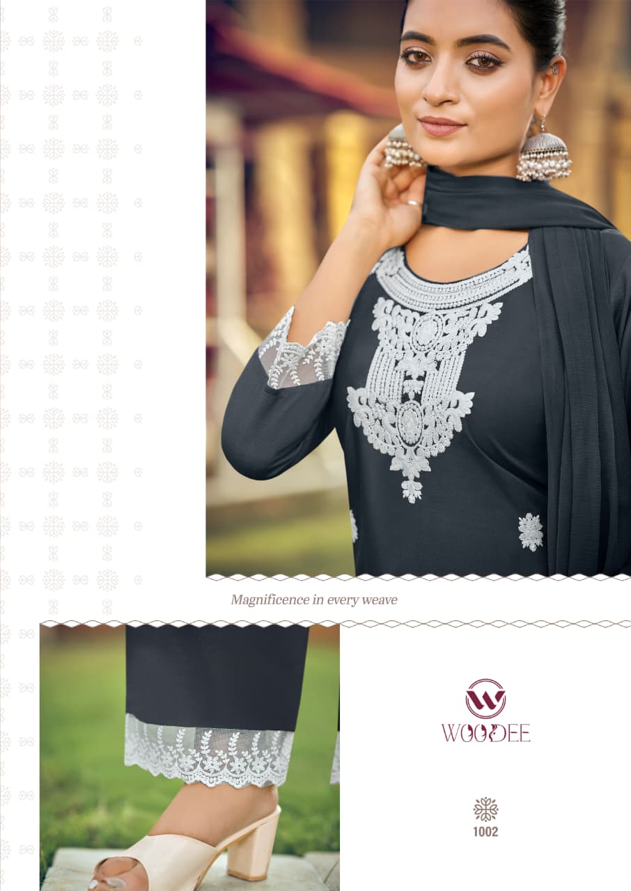 Woodee White Lotus Vol 3 Readymade Dress Catalog collection 4