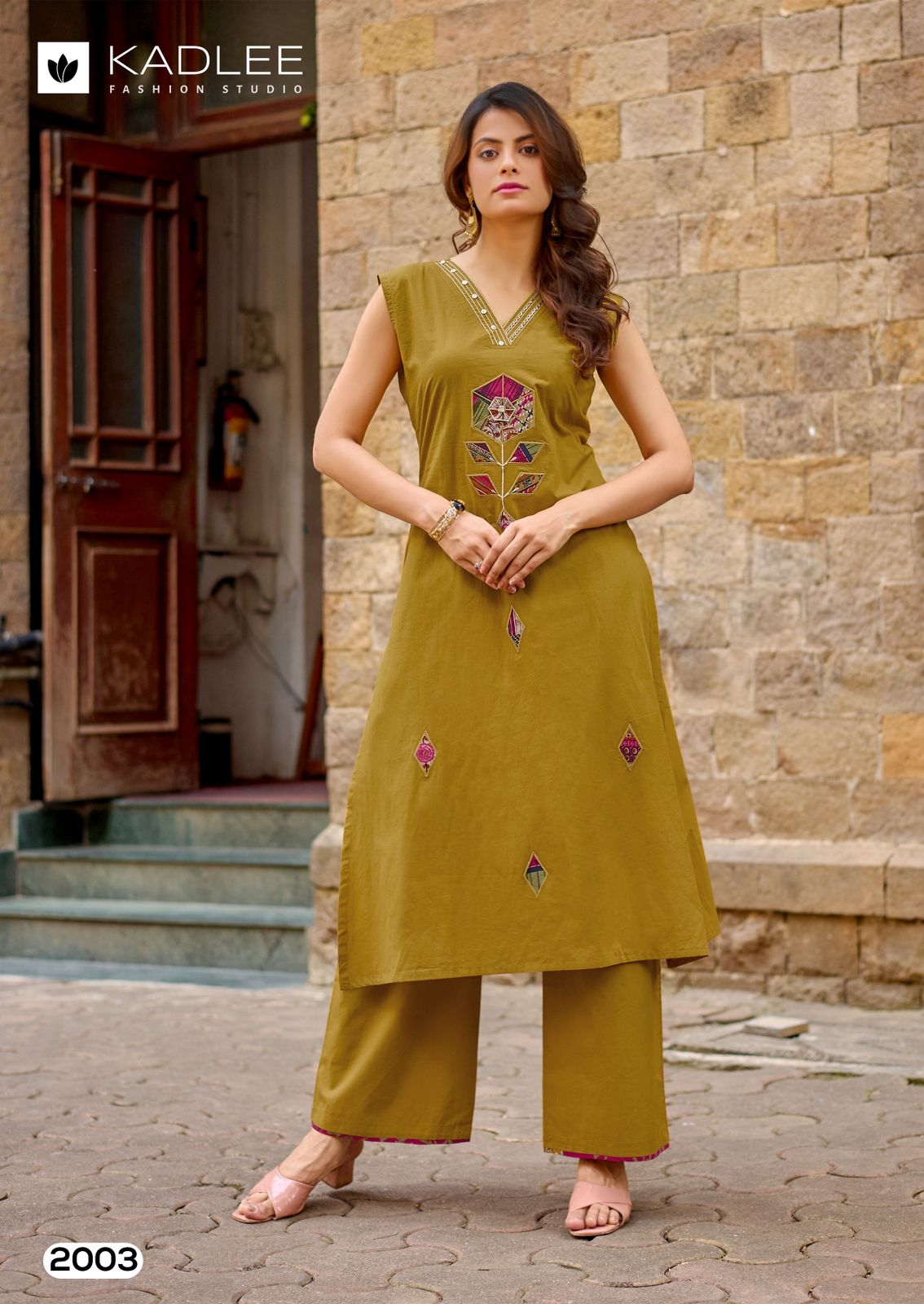 Kadlee Rose Petal Kurtis With Bottom Catalog collection 5