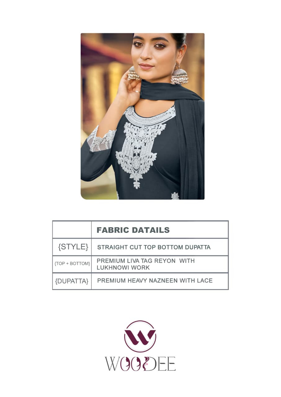 Woodee White Lotus Vol 3 Readymade Dress Catalog collection 3