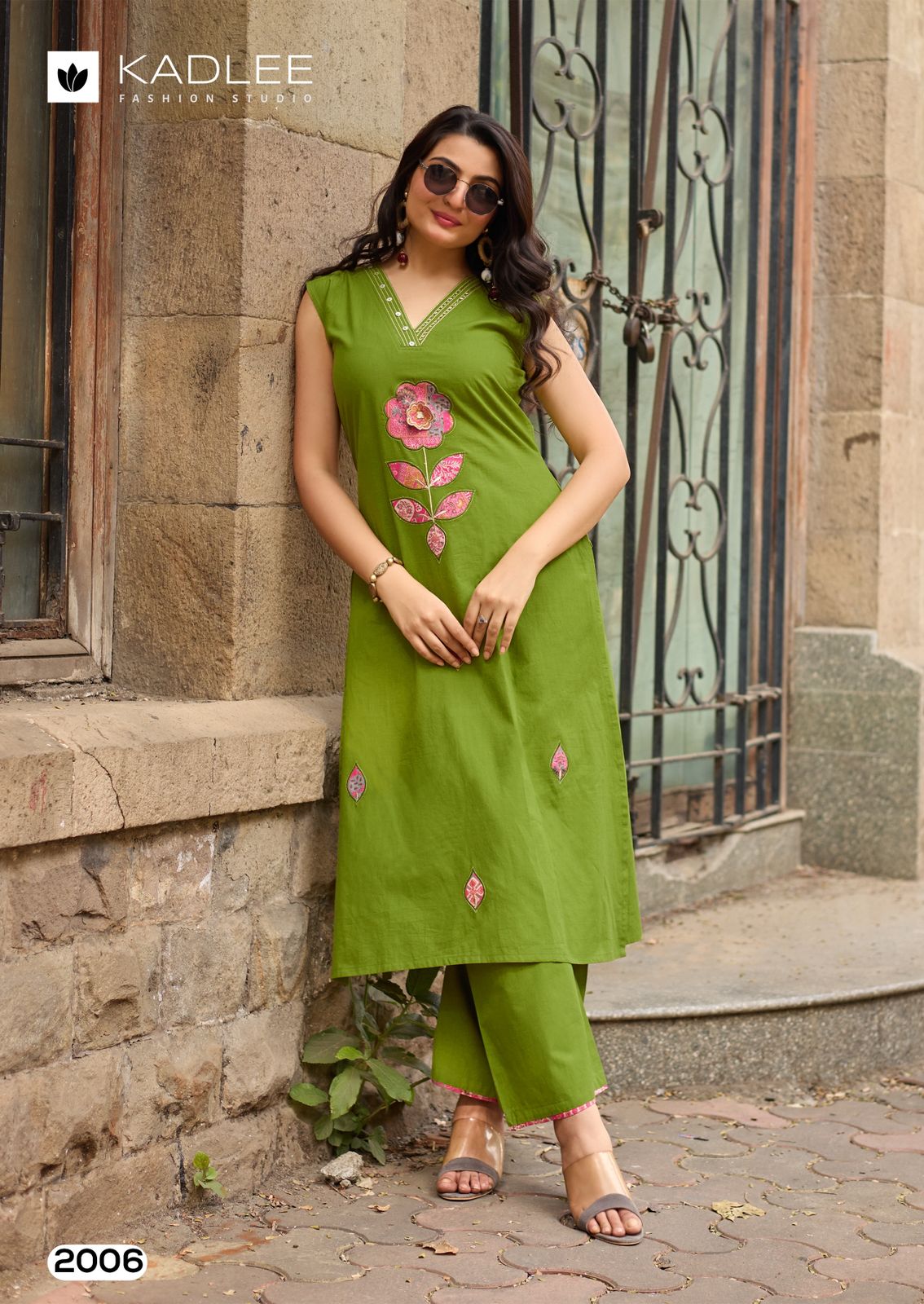 Kadlee Rose Petal Kurtis With Bottom Catalog collection 1