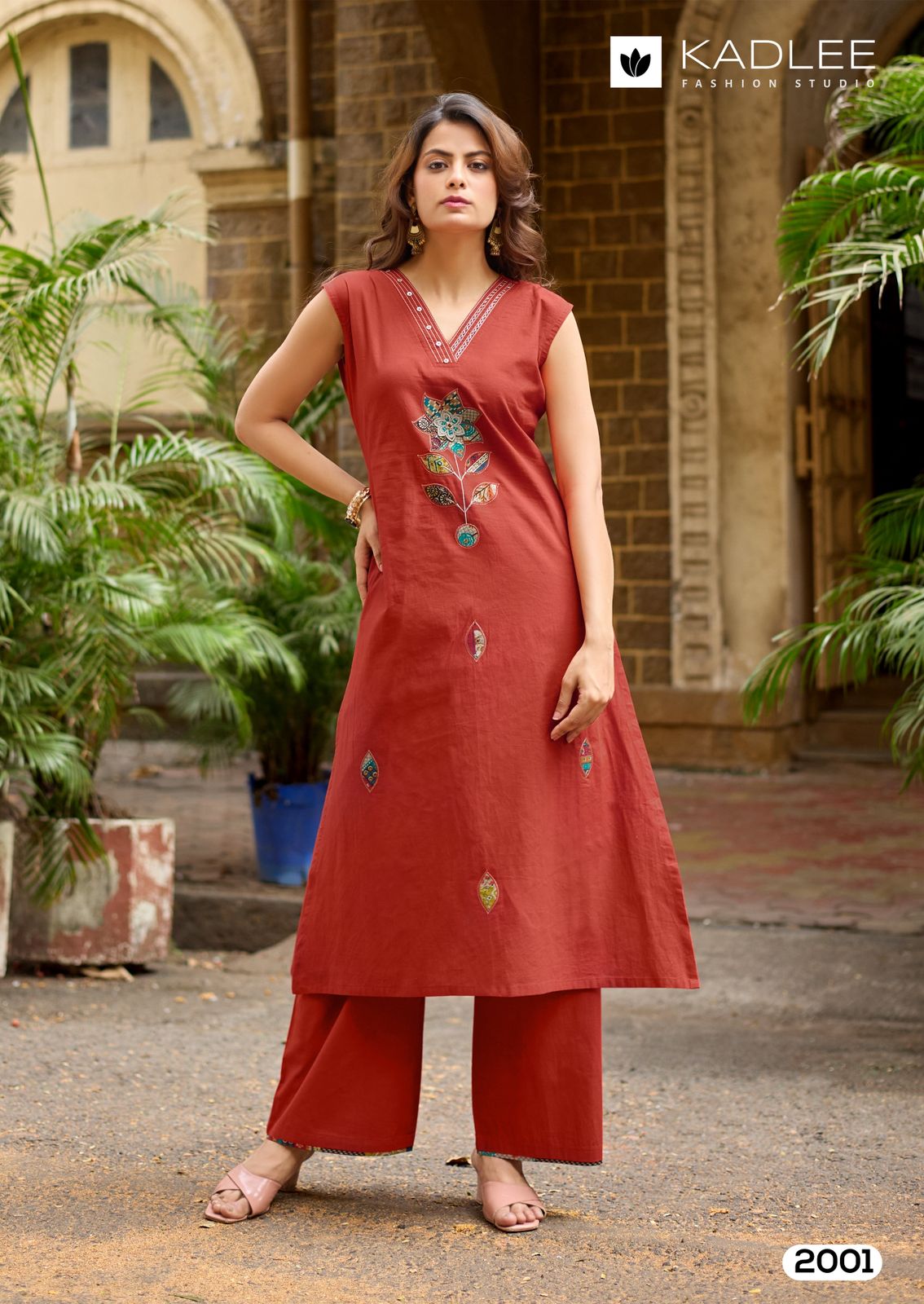 Kadlee Rose Petal Kurtis With Bottom Catalog collection 8