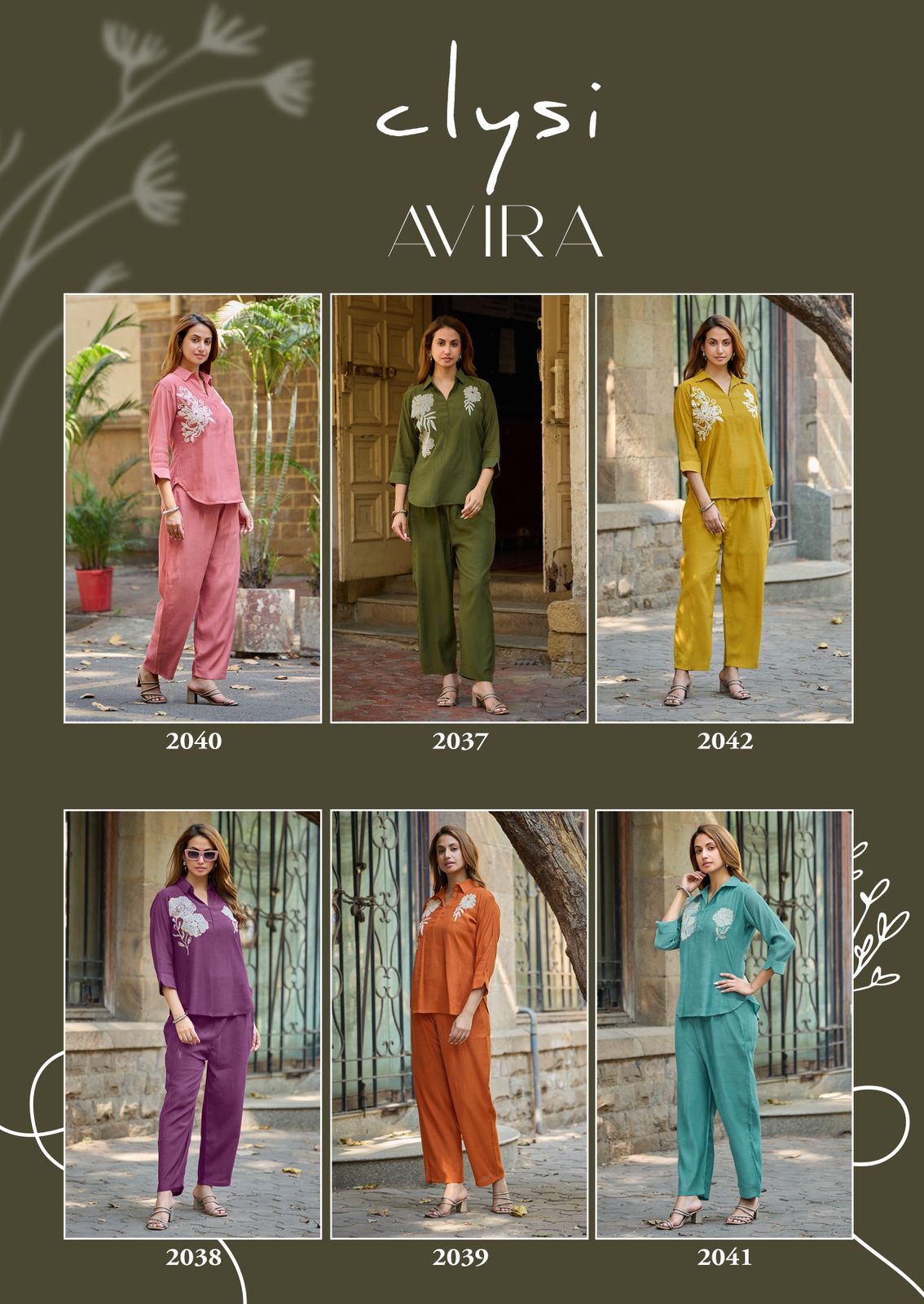 Clysi Avira Co Ord Set Catalog collection 10