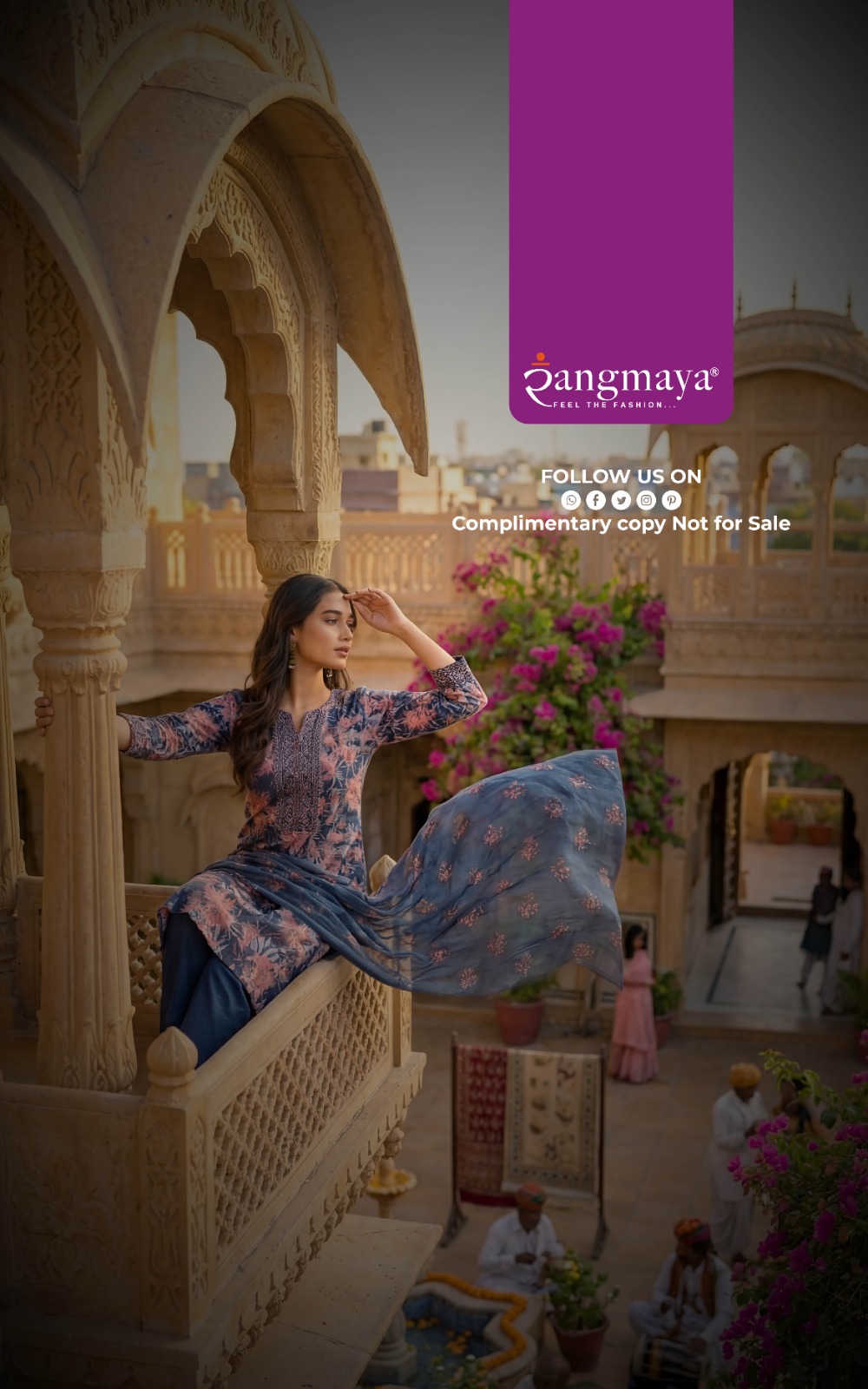 Rangmaya Cotton Invite Printed Salwar Kameez Catalog collection 6