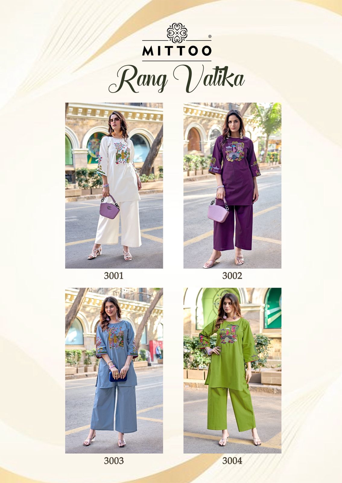 Mittoo Kurti Rang Vatika Co Ord Set Catalog collection 1