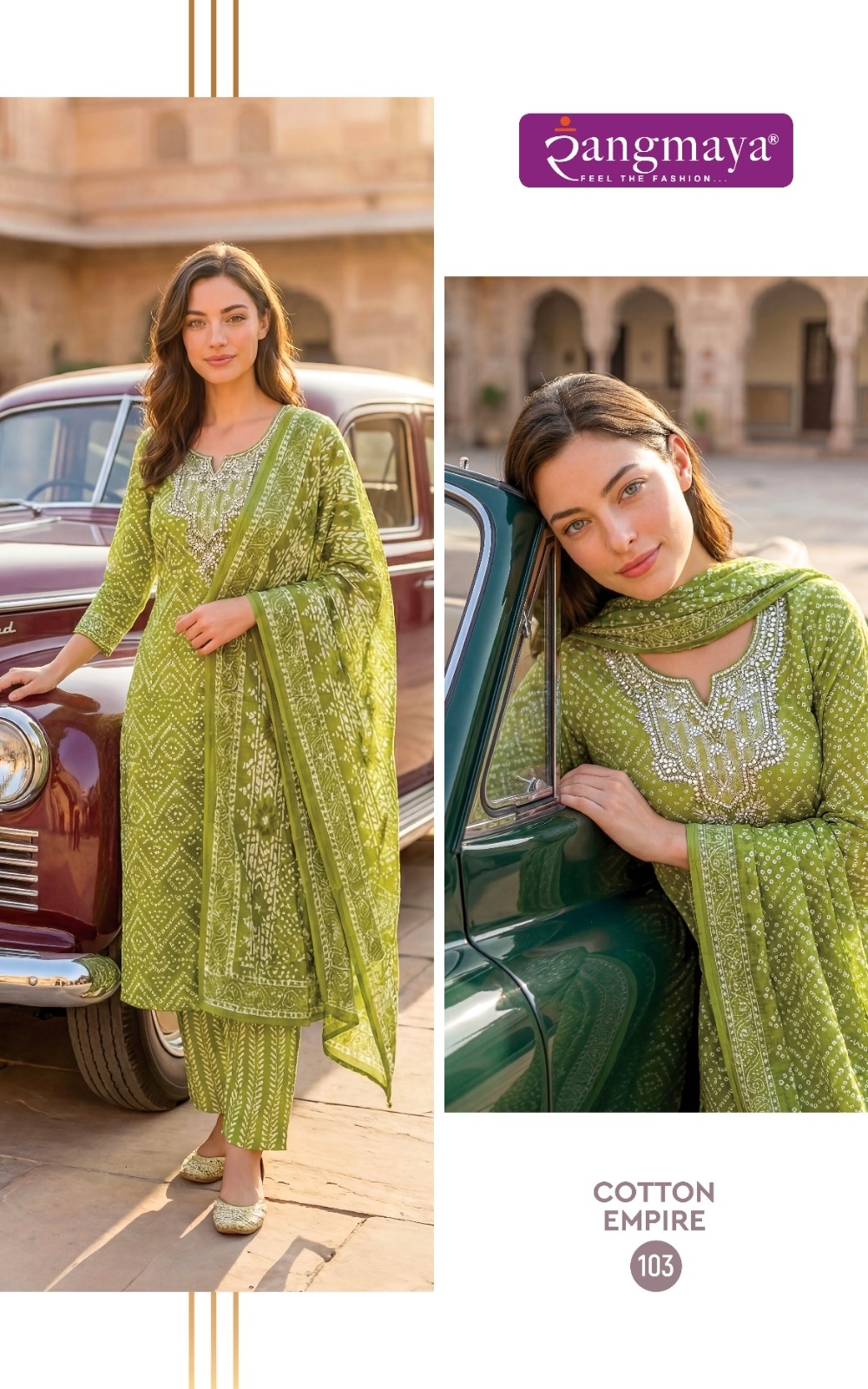 Rangmaya Cotton Empire Readymade Dress Catalog collection 2