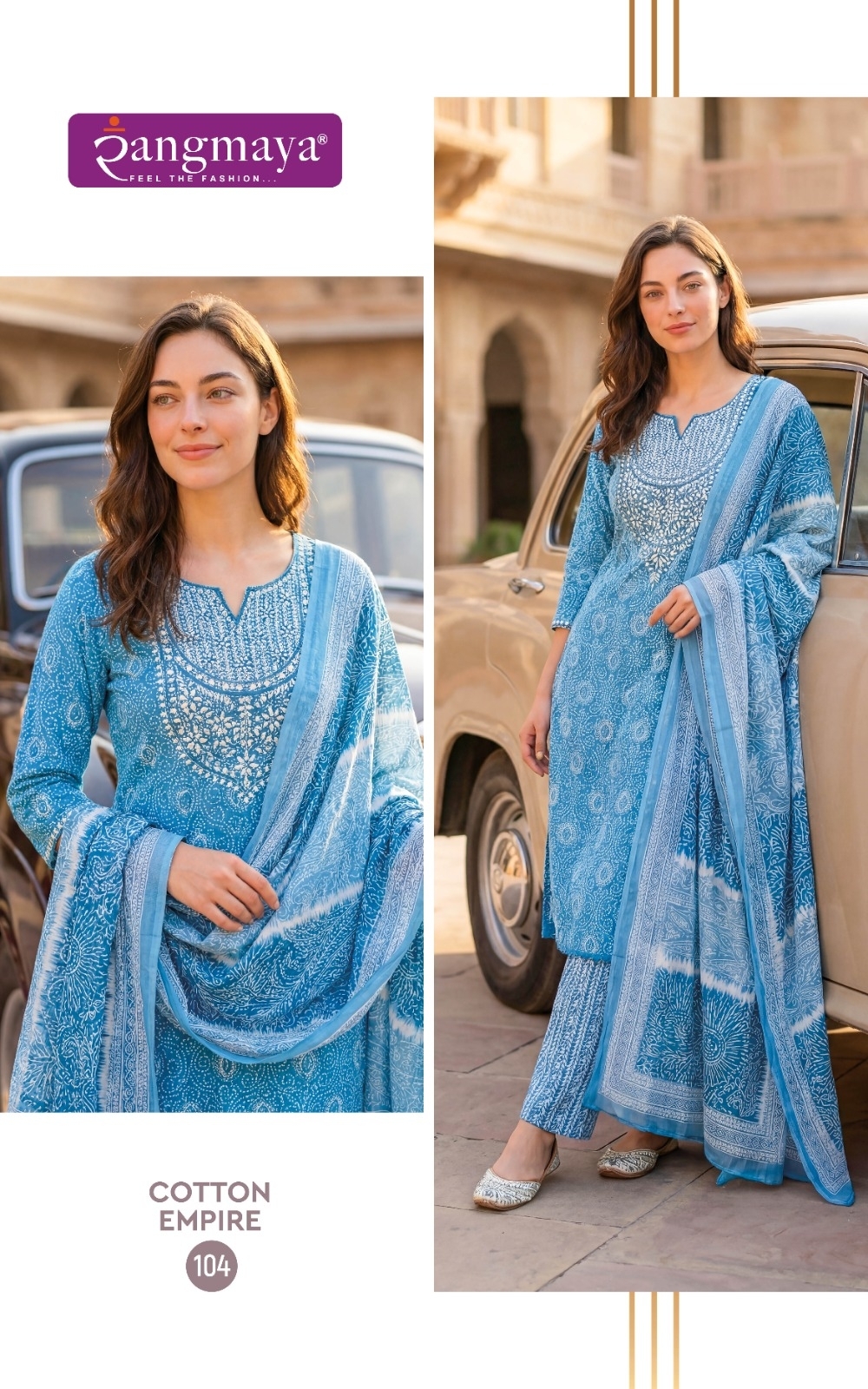 Rangmaya Cotton Empire Readymade Dress Catalog collection 5