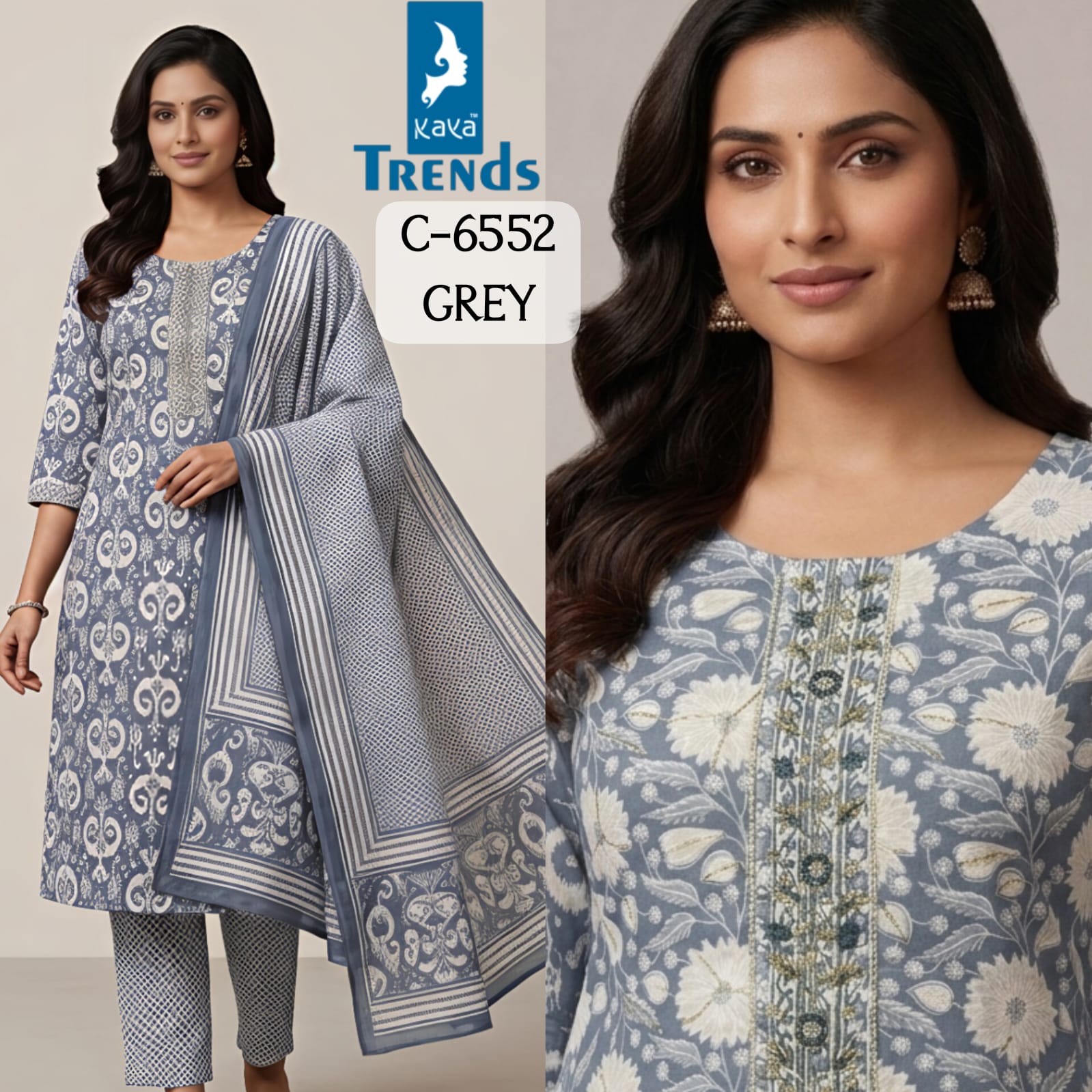 Kaya Trends Cotton Salwar Kameez Size Set collection 3