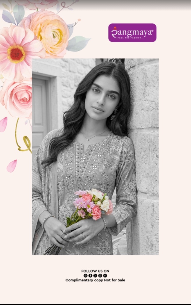 Rangmaya Cotton Sky Cotton Salwar Kameez Catalog collection 9