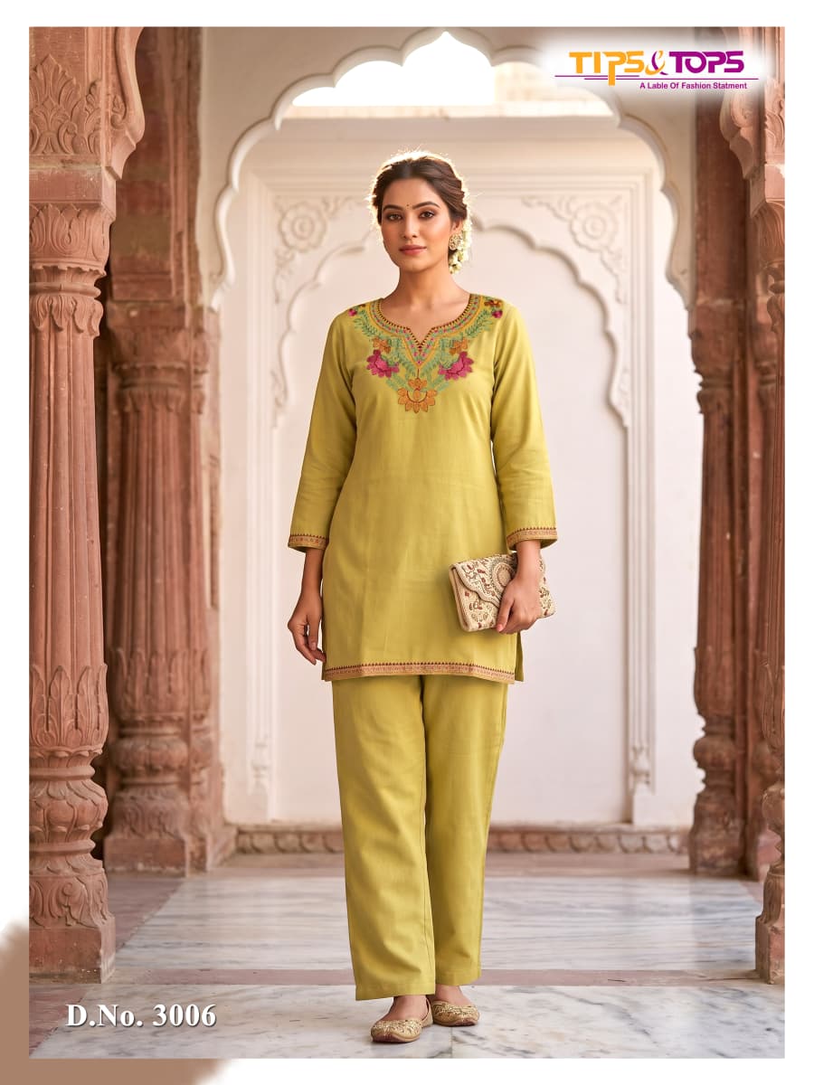 Tips And Tops Trendy Touch Vol 1 Co Ord Set Catalog collection 7