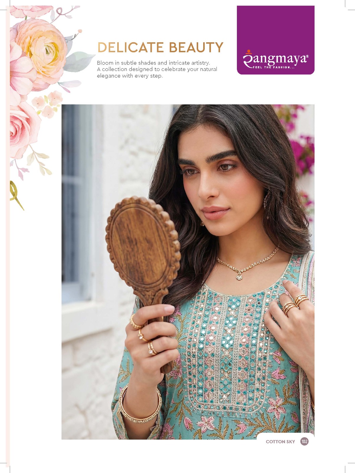 Rangmaya Cotton Sky Cotton Salwar Kameez Catalog collection 6