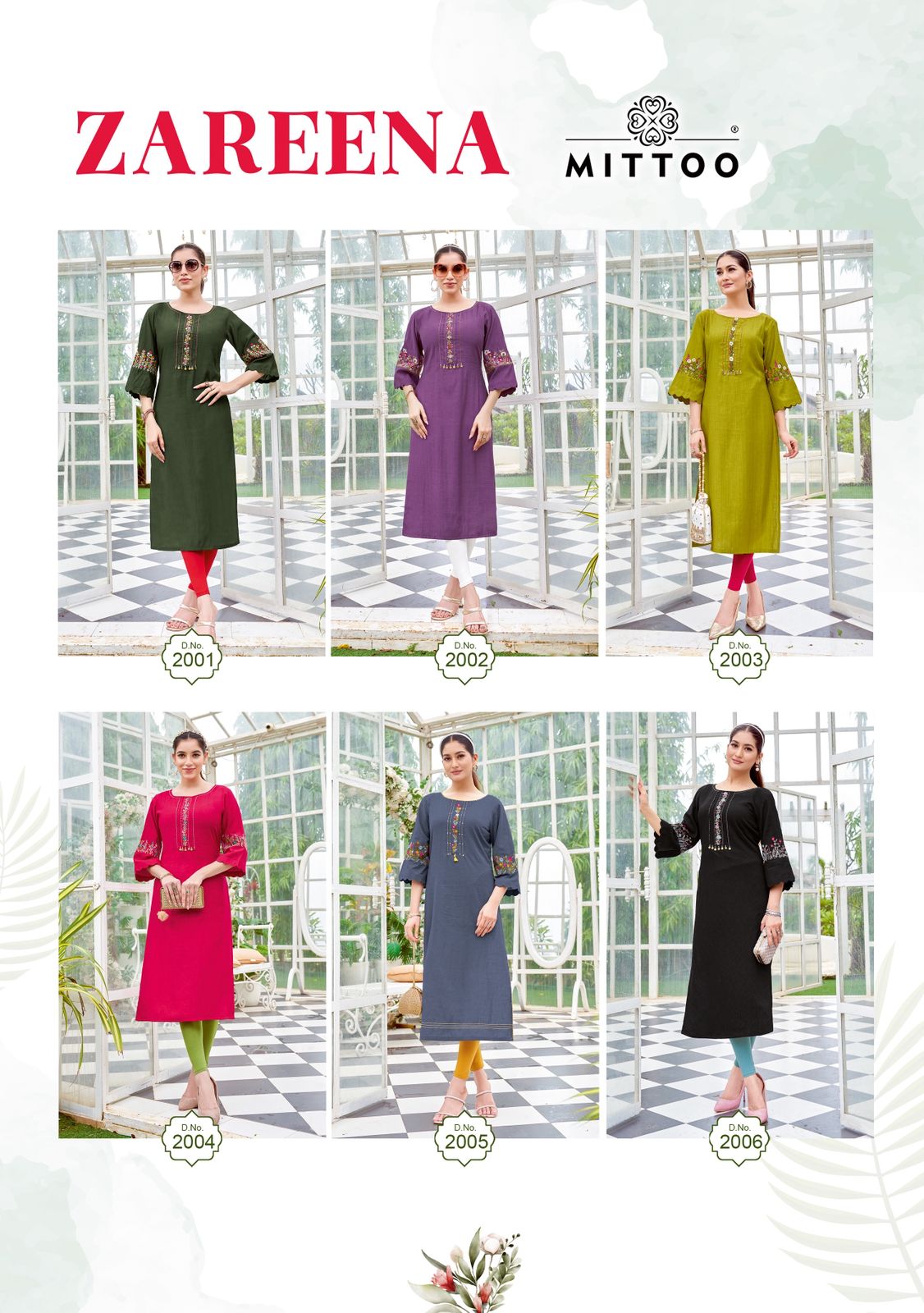Mittoo Kurti Zareena Rayon Kurtis Catalog collection 6