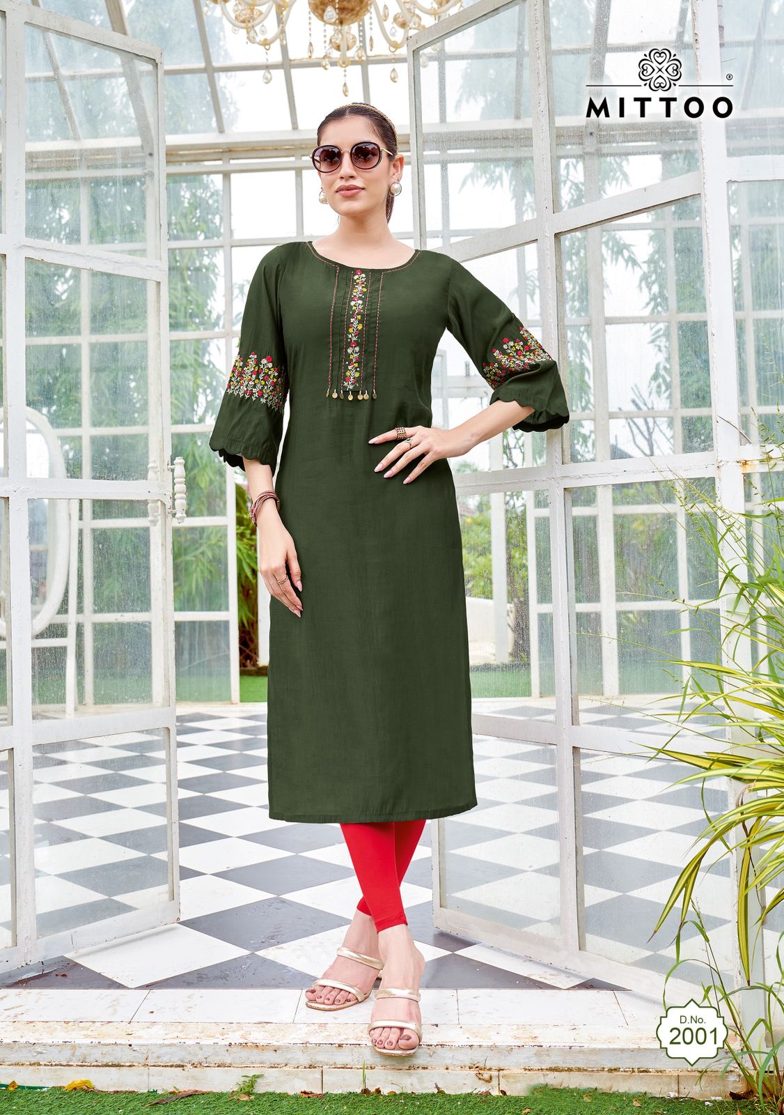 Mittoo Kurti Zareena Rayon Kurtis Catalog collection 3