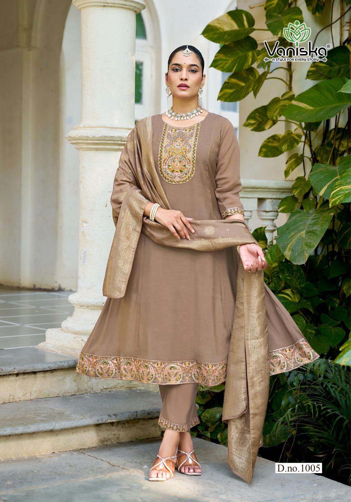 Vaniska Anarkali Vol 1 Readymade Dress Catalog collection 5