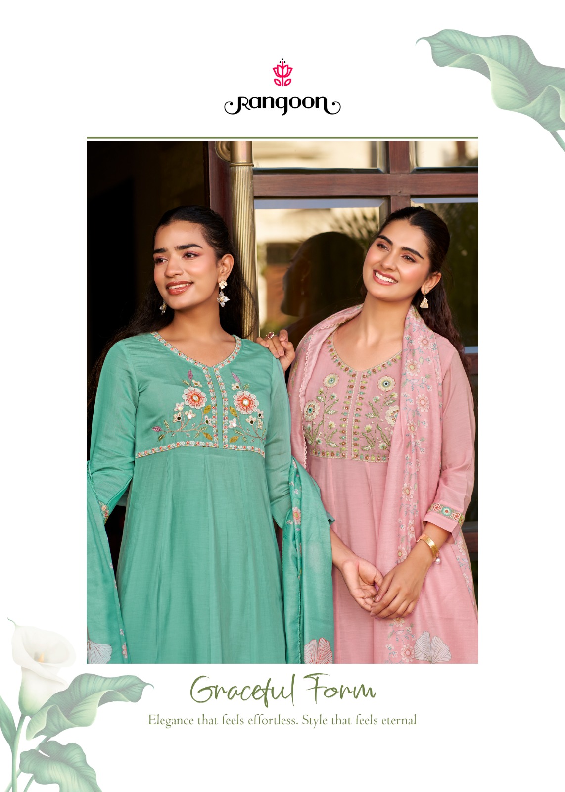 Rangoon Dhara Anarkali Suits Catalog collection 5