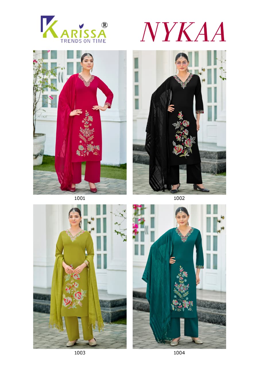 Karissa Nykaa Cotton Salwar Kameez Catalog collection 7