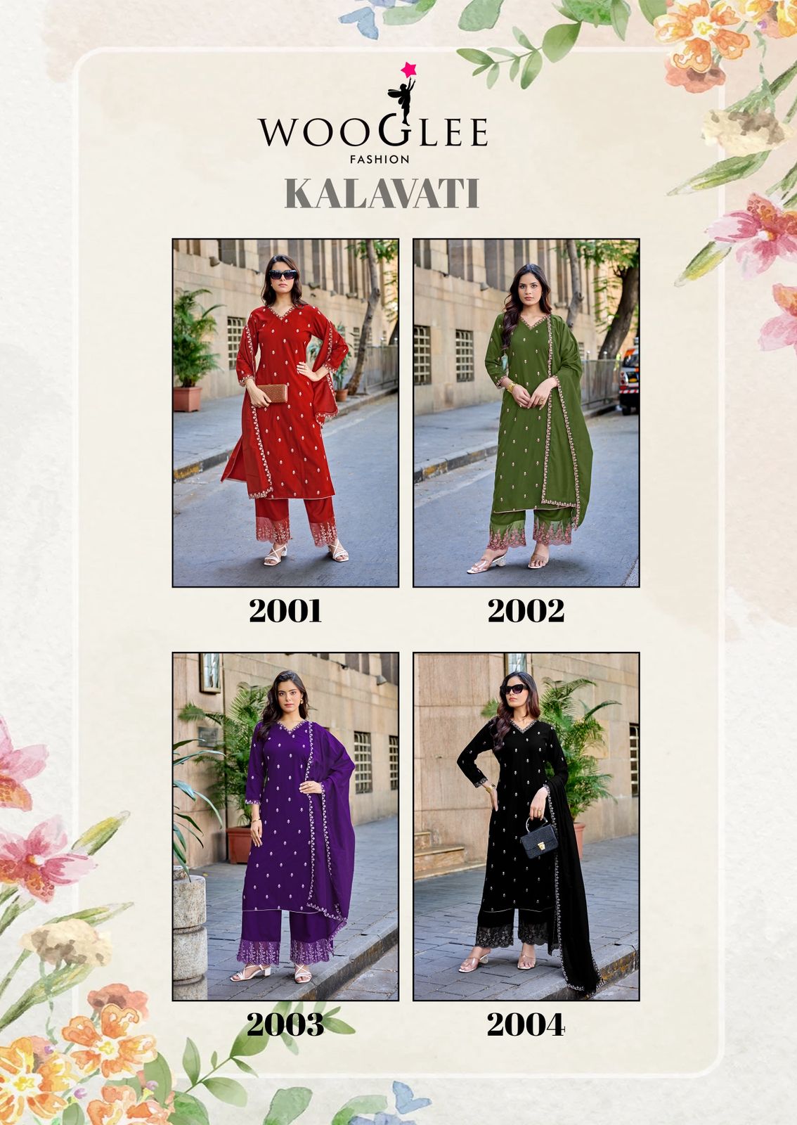 Wooglee Fashion Kalavati Readymade Dress Catalog collection 6