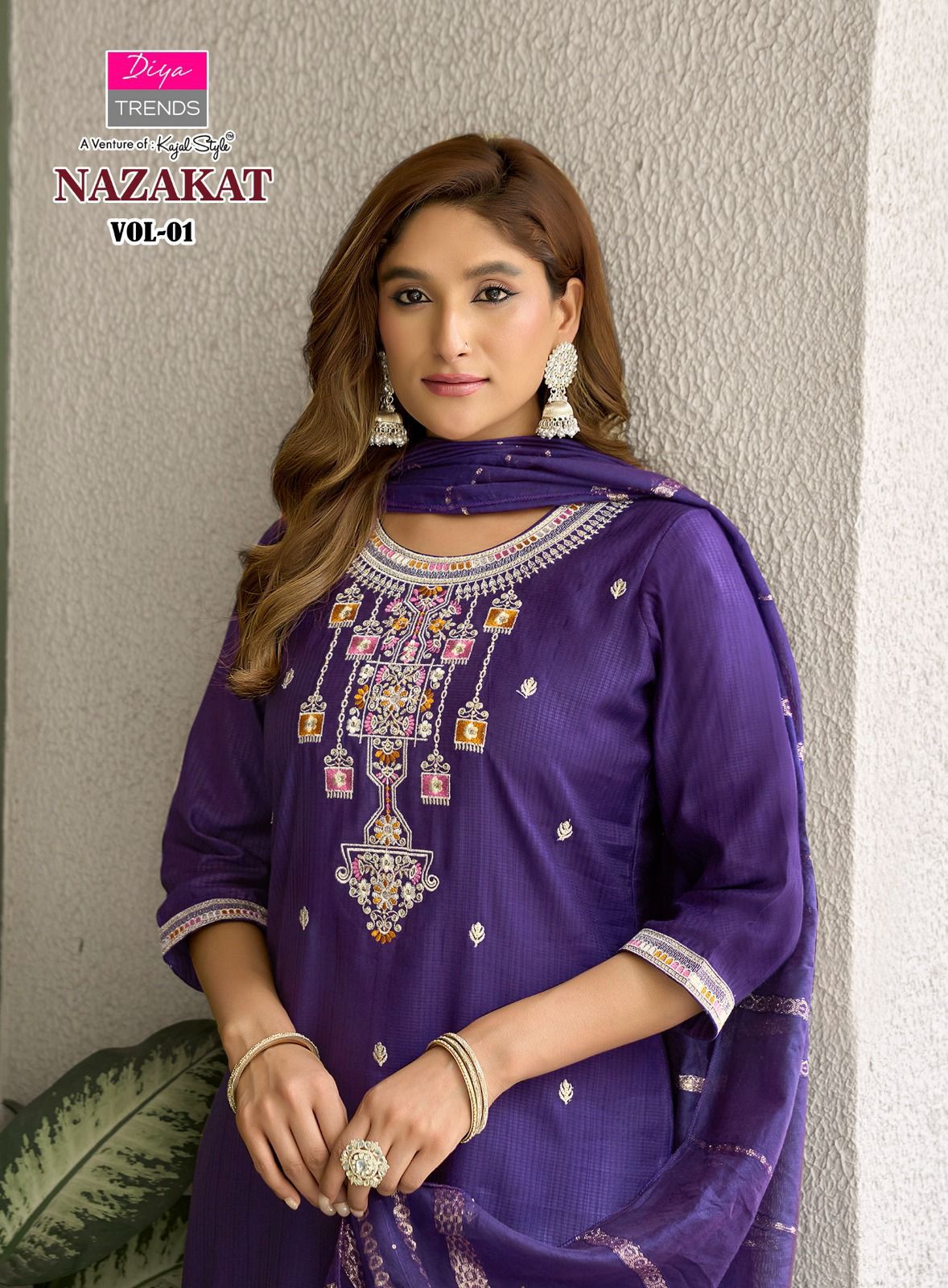 Diya Trends Nazakat Readymade Dress Catalog collection 7