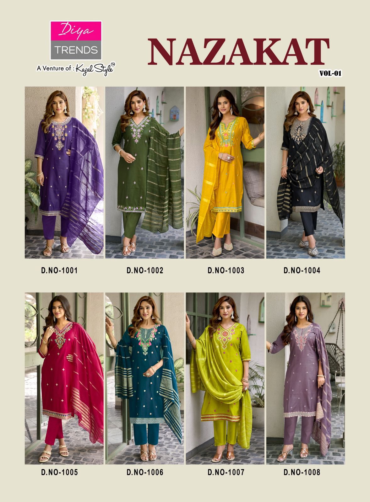 Diya Trends Nazakat Readymade Dress Catalog collection 10
