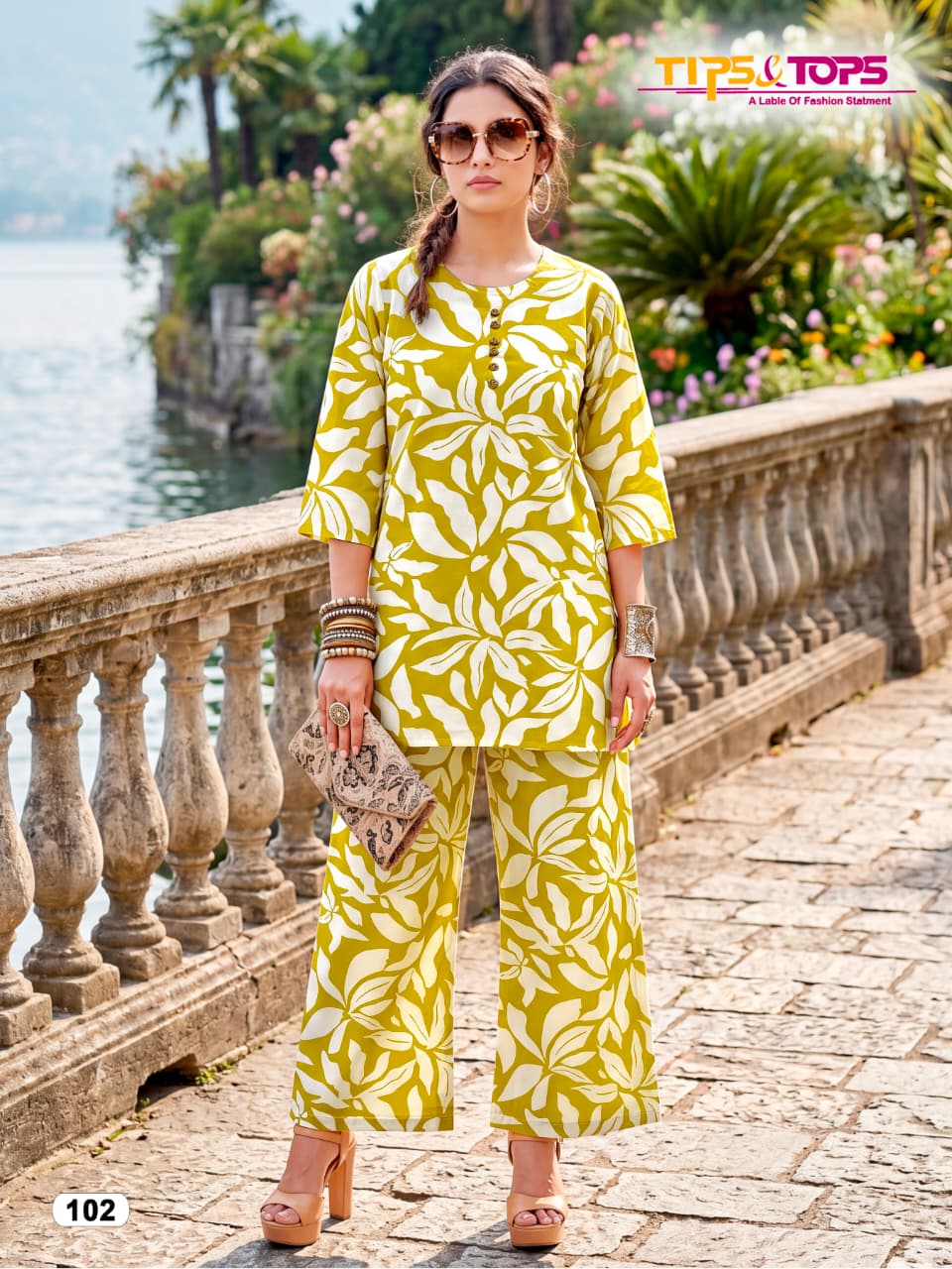 Tips And Tops Cotton Beauty Co Ord Set Catalog collection 2