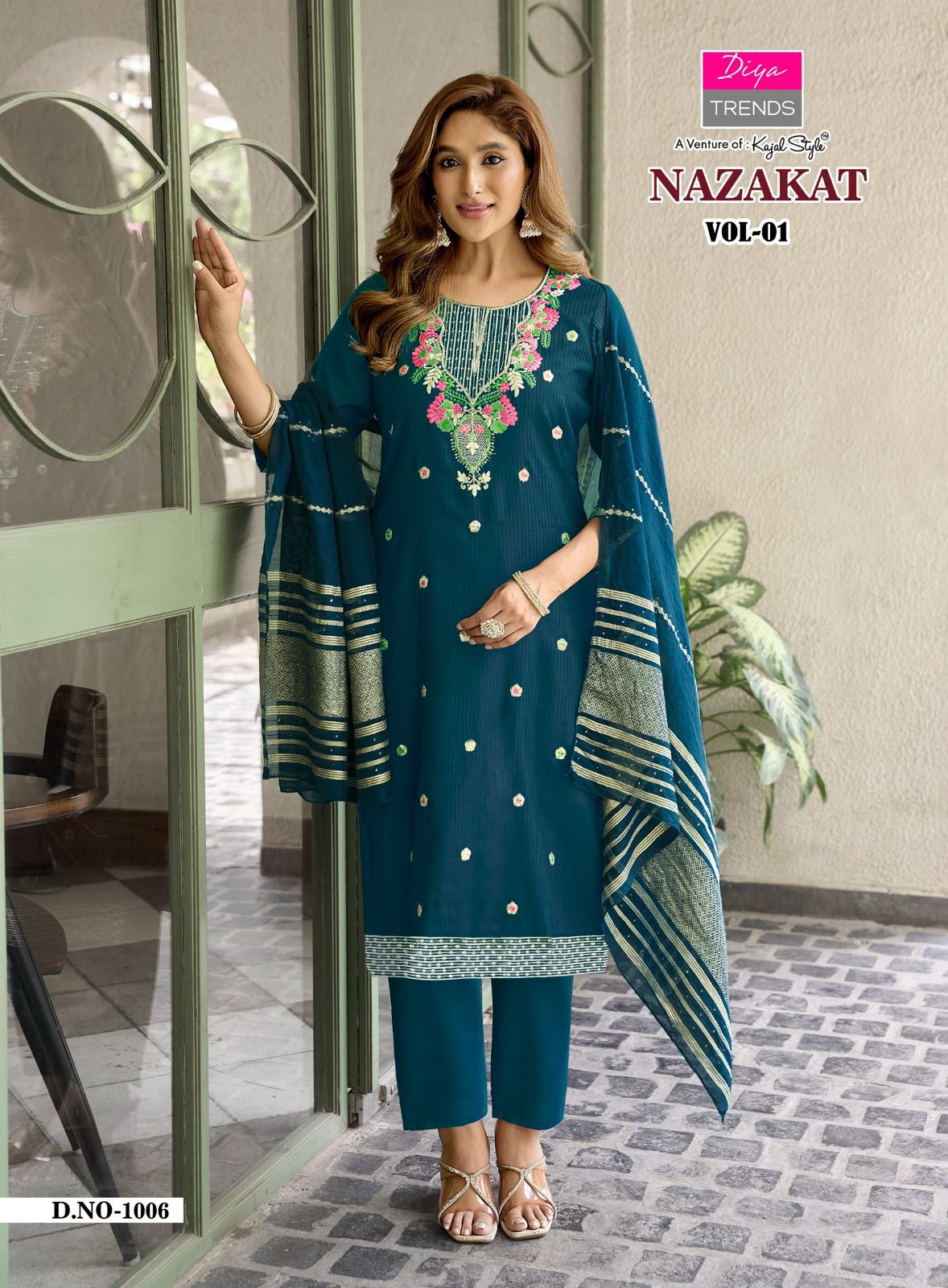 Diya Trends Nazakat Readymade Dress Catalog collection 3