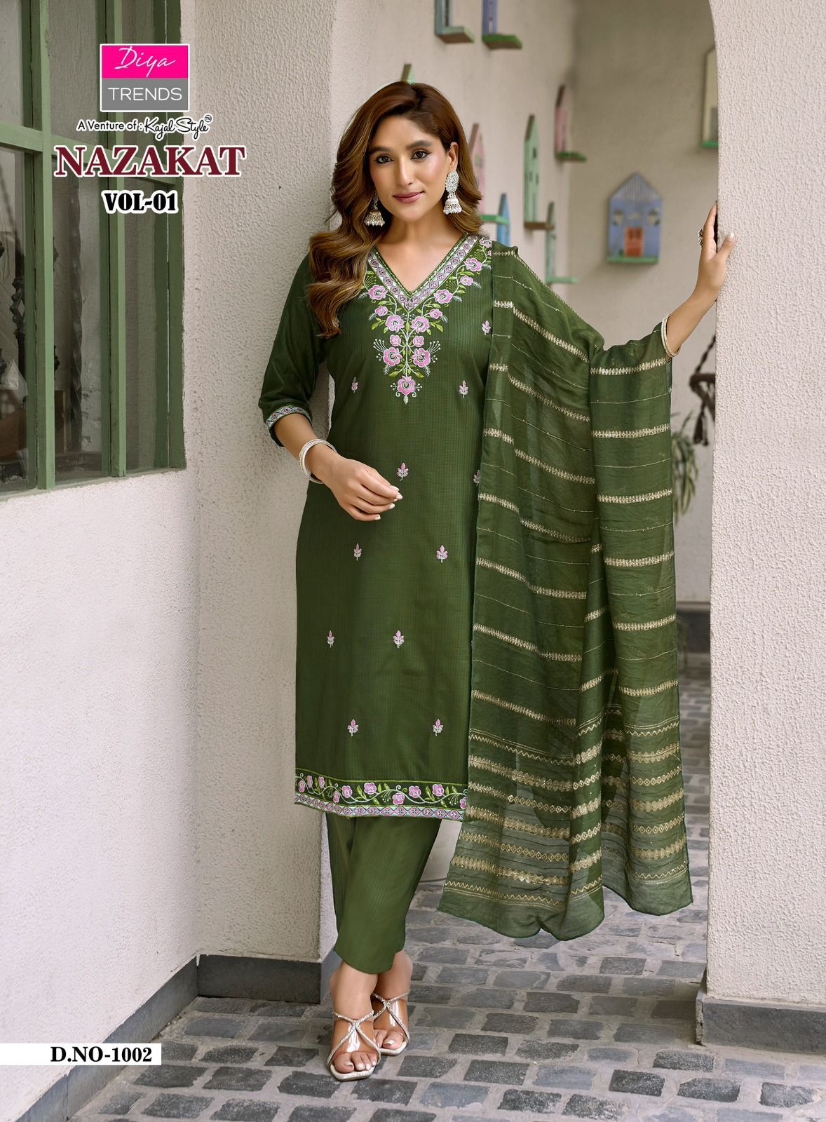 Diya Trends Nazakat Readymade Dress Catalog collection 6