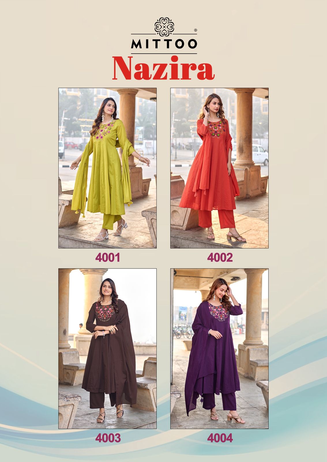 Mittoo Kurti Nazira Cotton Salwar Kameez Catalog collection 6