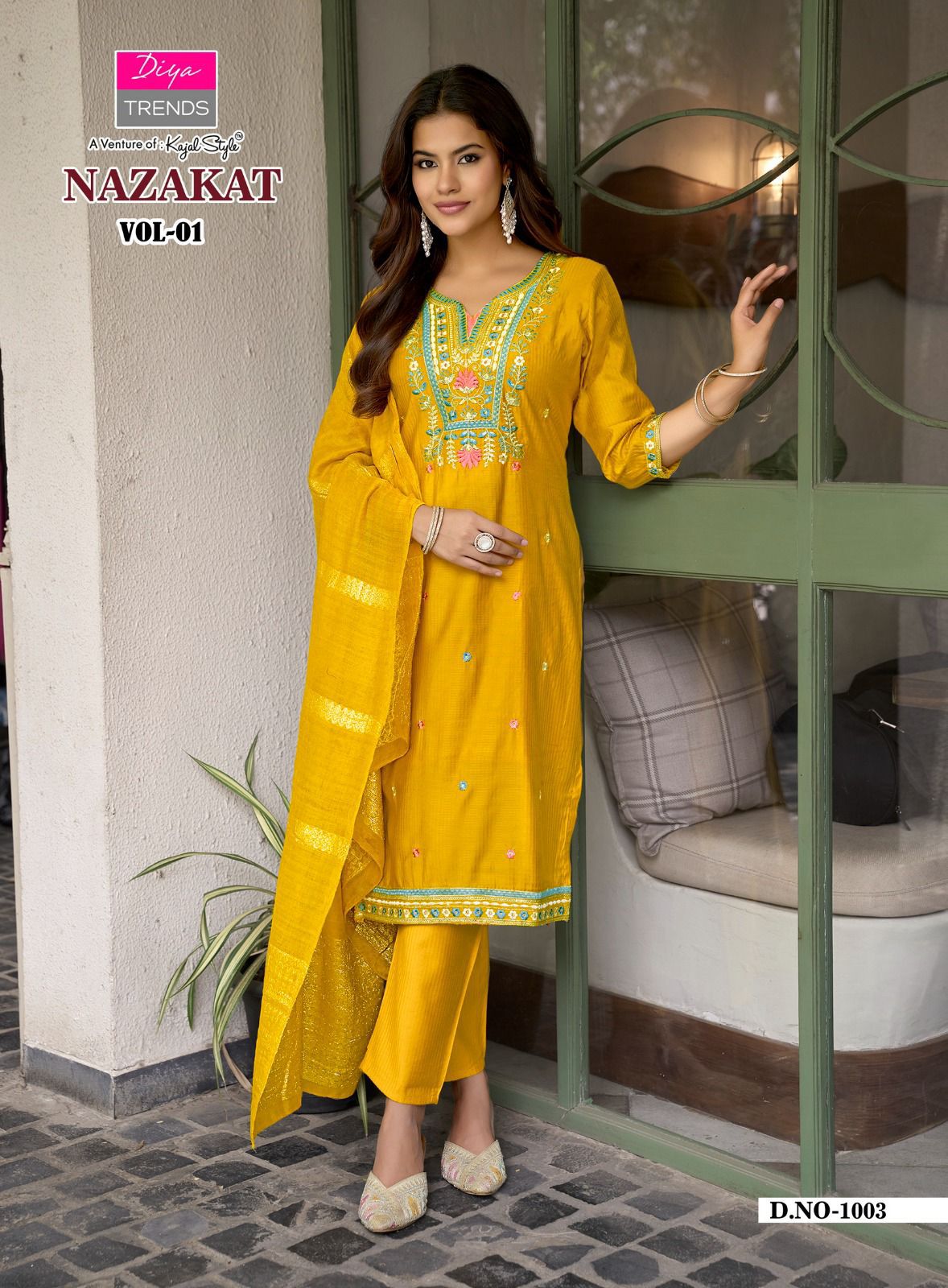Diya Trends Nazakat Readymade Dress Catalog collection 4