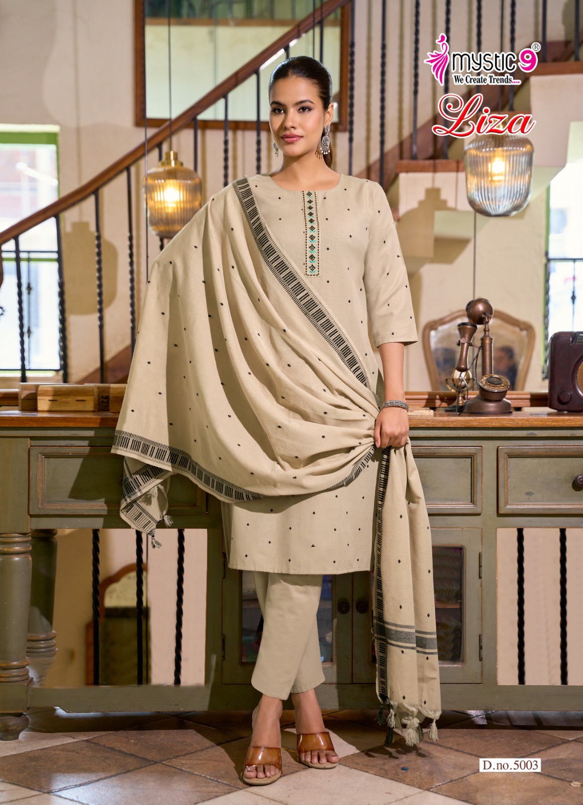 Mystic 9 Liza Vol 5 Cotton Salwar Kameez Catalog collection 5