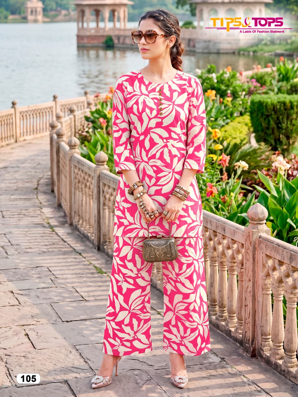Tips And Tops Cotton Beauty Co Ord Set Catalog collection 7