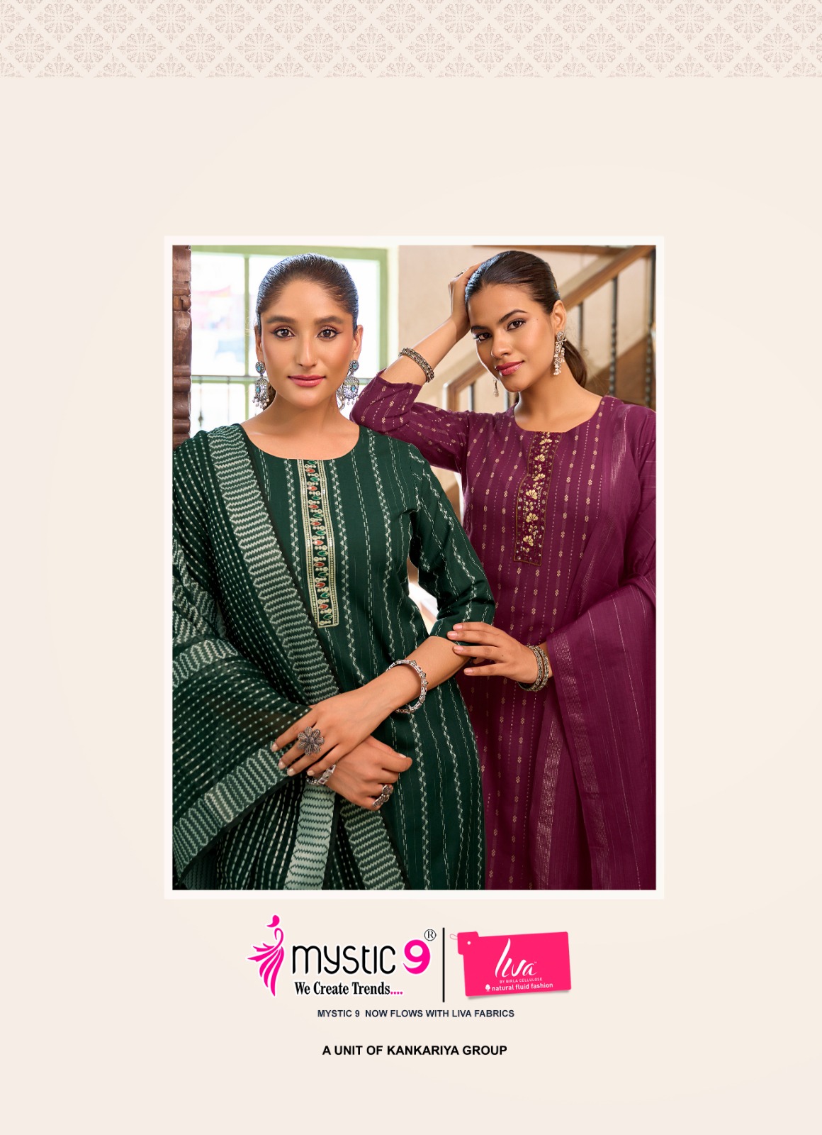 Mystic 9 Liza Vol 5 Cotton Salwar Kameez Catalog collection 10