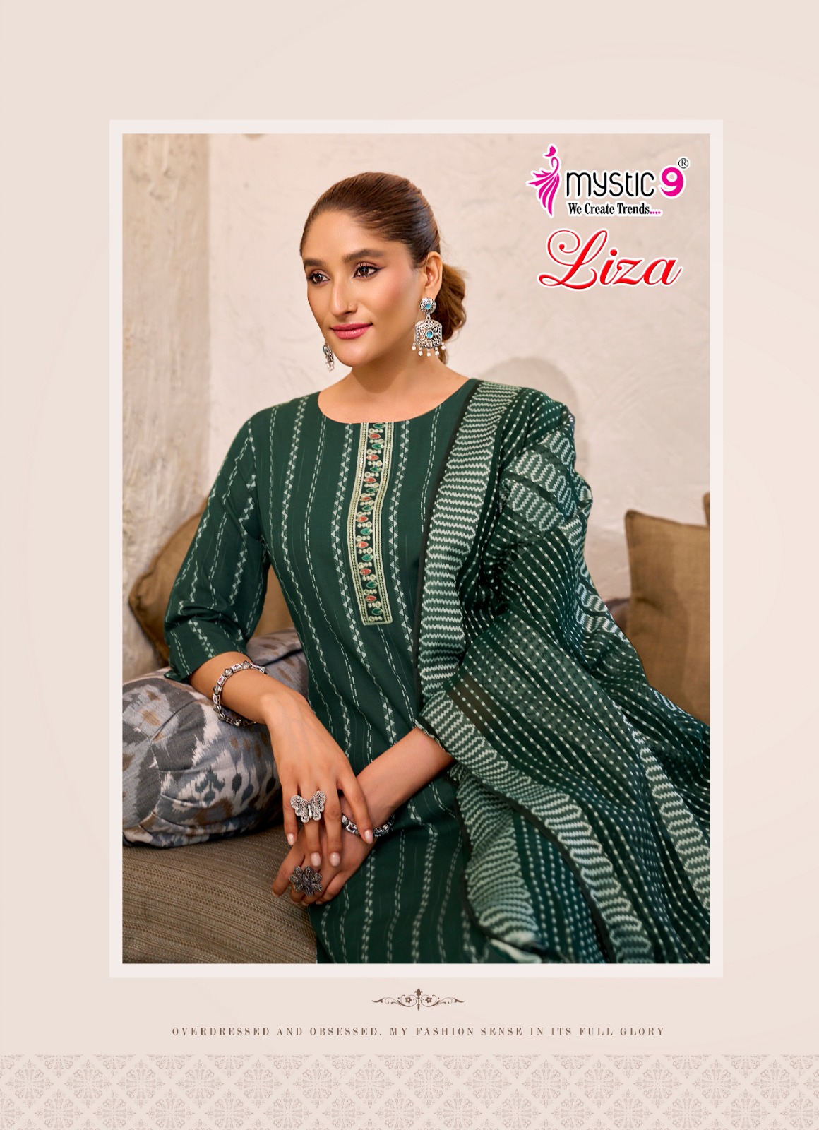 Mystic 9 Liza Vol 5 Cotton Salwar Kameez Catalog collection 7