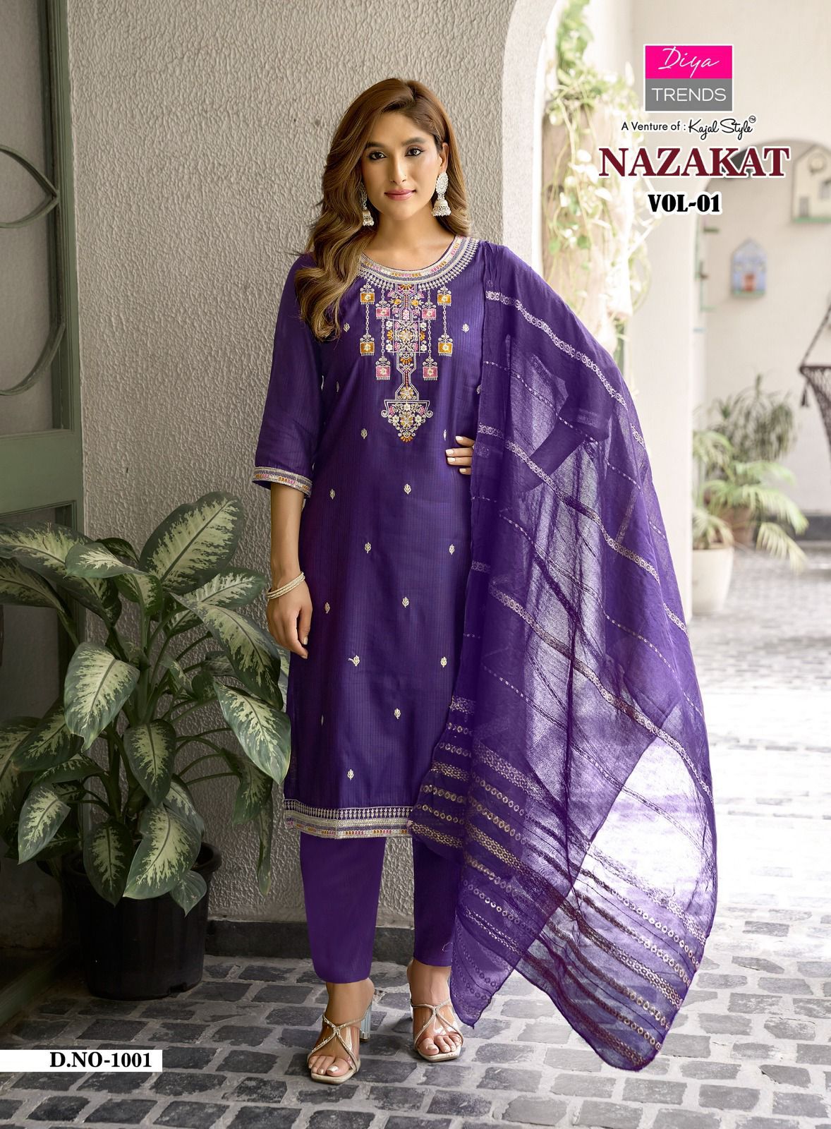 Diya Trends Nazakat Readymade Dress Catalog collection 8