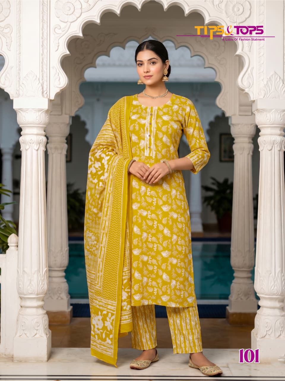 Tips Tops Summer Fashion 12 Cotton Salwar Kameez Catalog collection 1