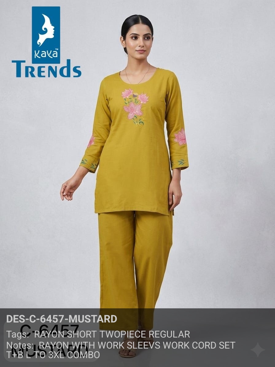 Kaya Trends Co Ord Set Size Set collection 1