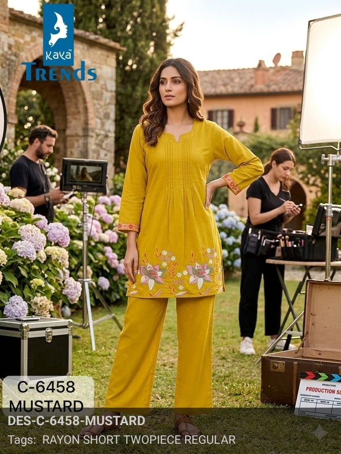 Kaya Trends Kurtis With Bottom Size Set collection 1
