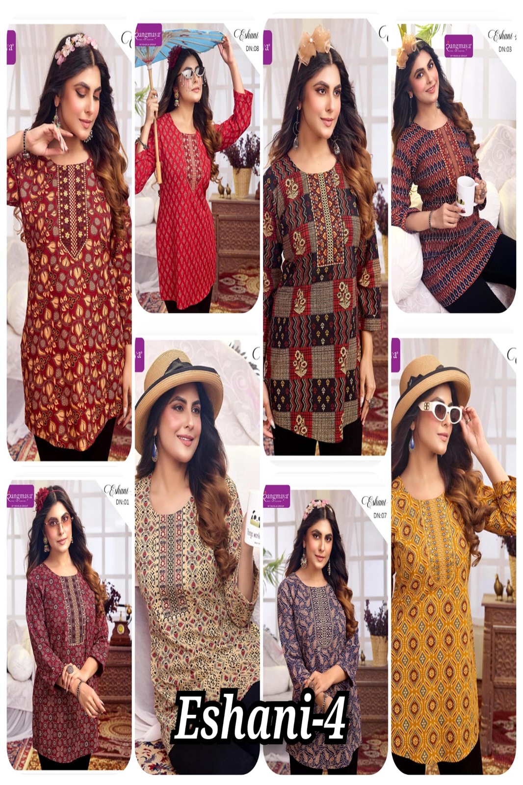 Rangmaya Eshani Vol 4 Ladies Tops Catalog collection 7