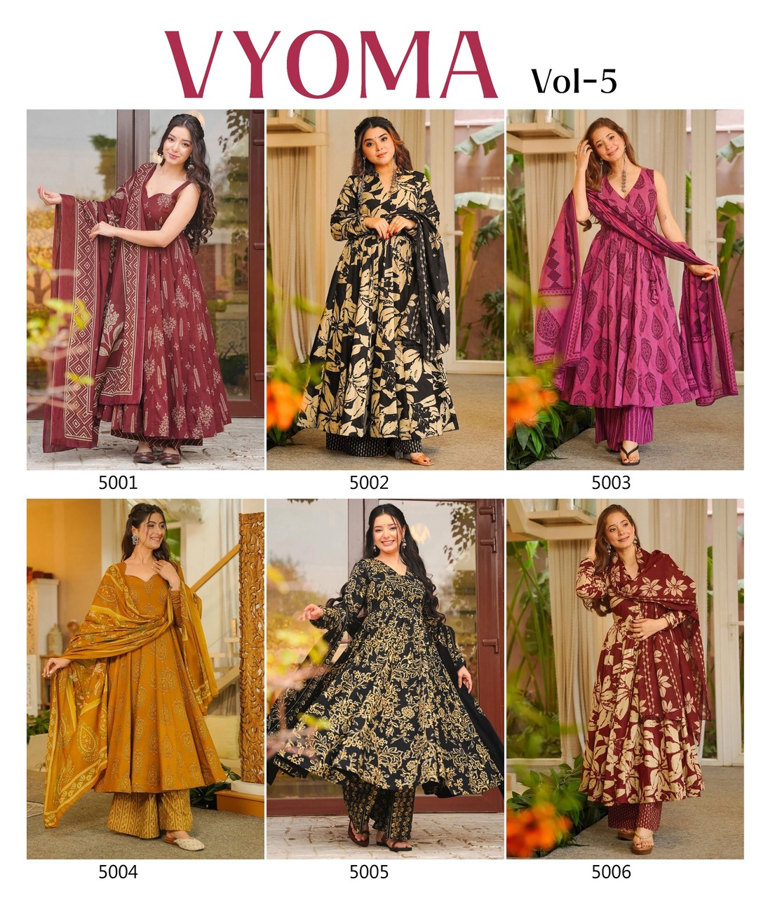 Aarvee Creations Vyoma 5 Readymade Dress Catalog collection 16