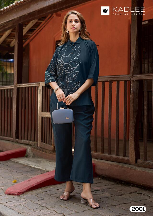 Kadlee Golden Lady Co Ord Set Catalog collection 8