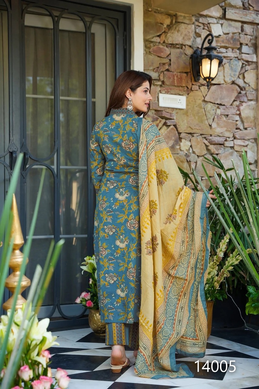 Clora Vol 14 Printed Salwar Kameez Catalog collection 13