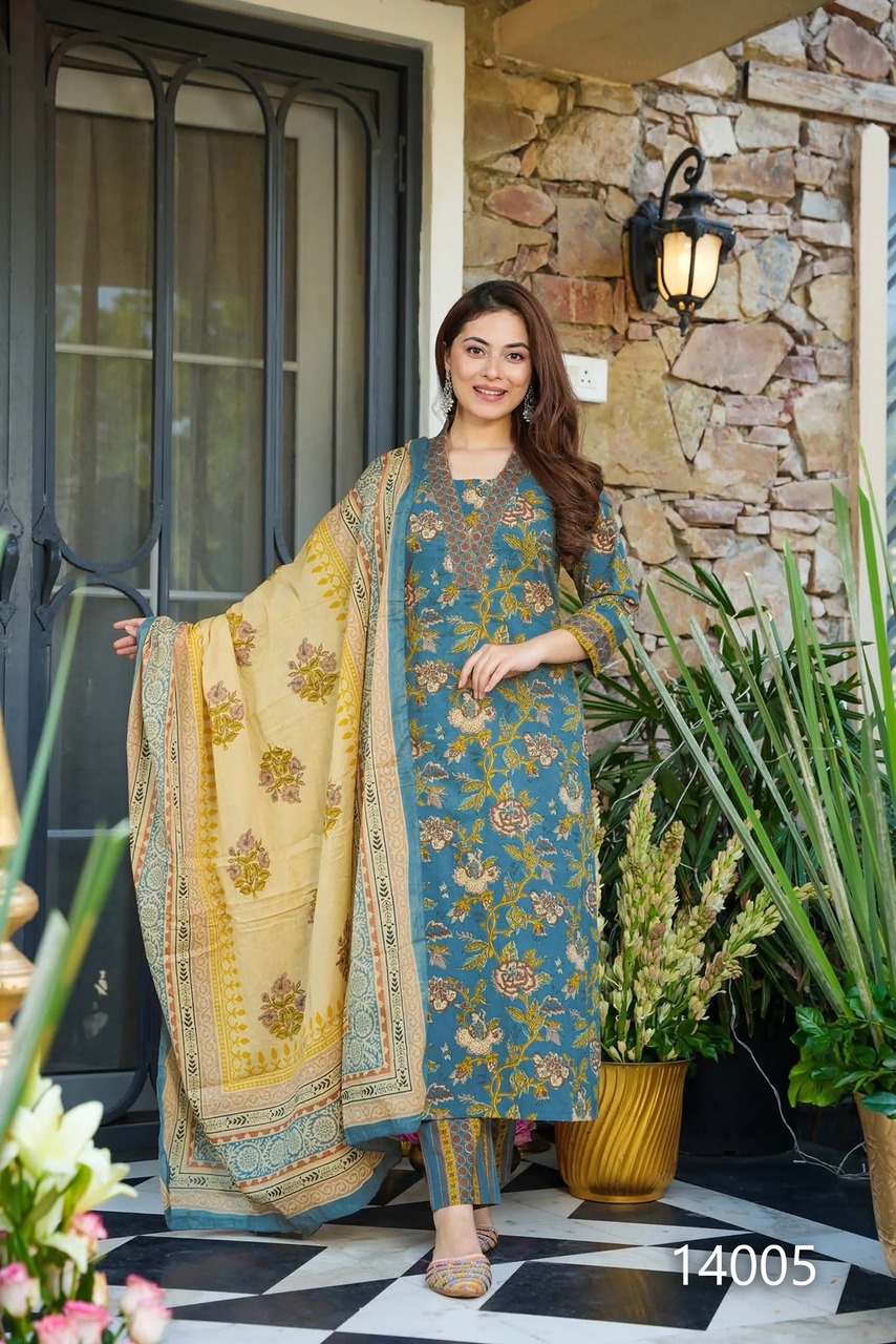Clora Vol 14 Printed Salwar Kameez Catalog collection 12