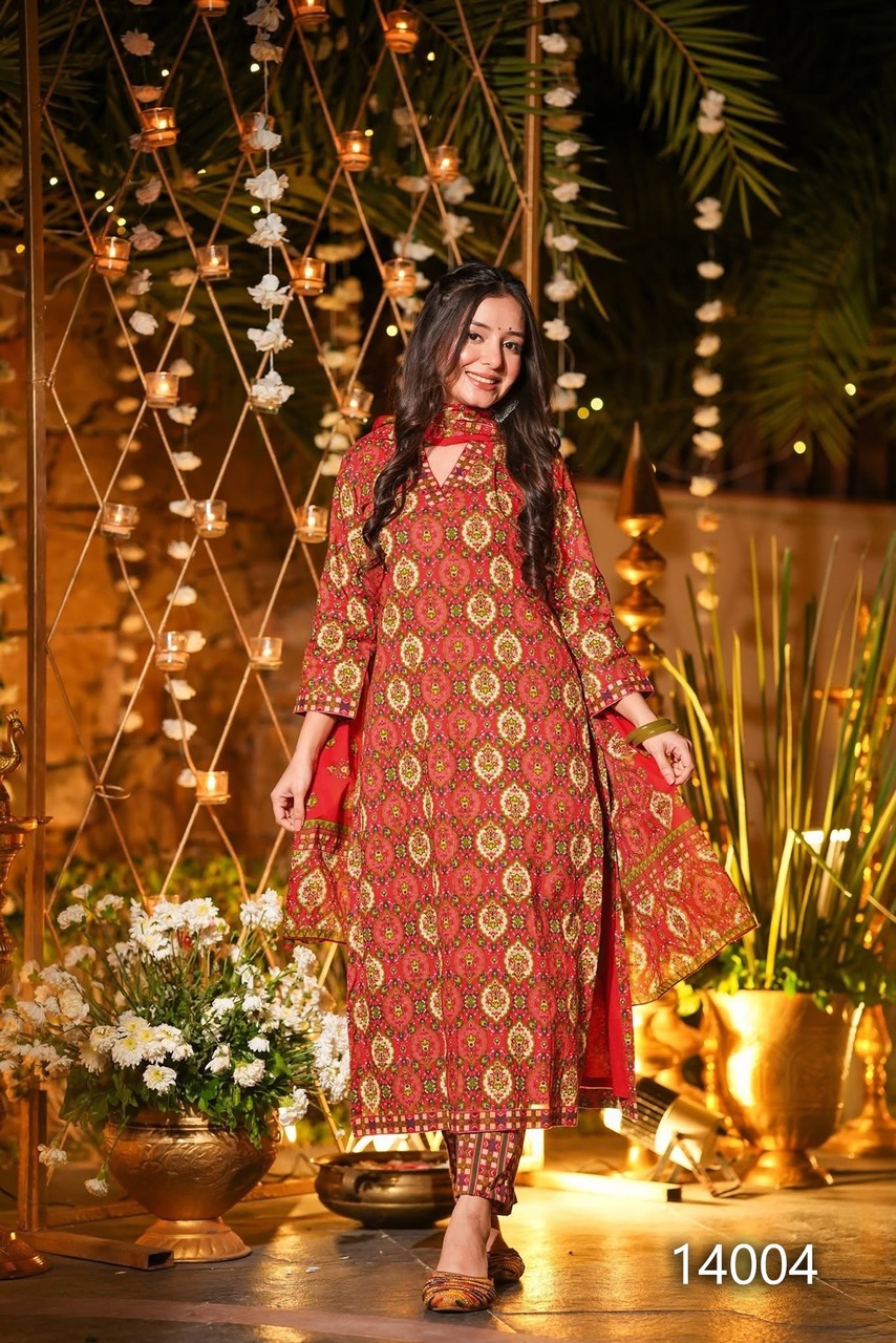 Clora Vol 14 Printed Salwar Kameez Catalog collection 16