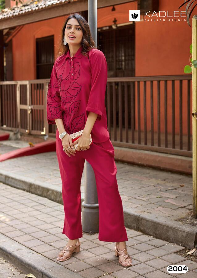 Kadlee Golden Lady Co Ord Set Catalog collection 3