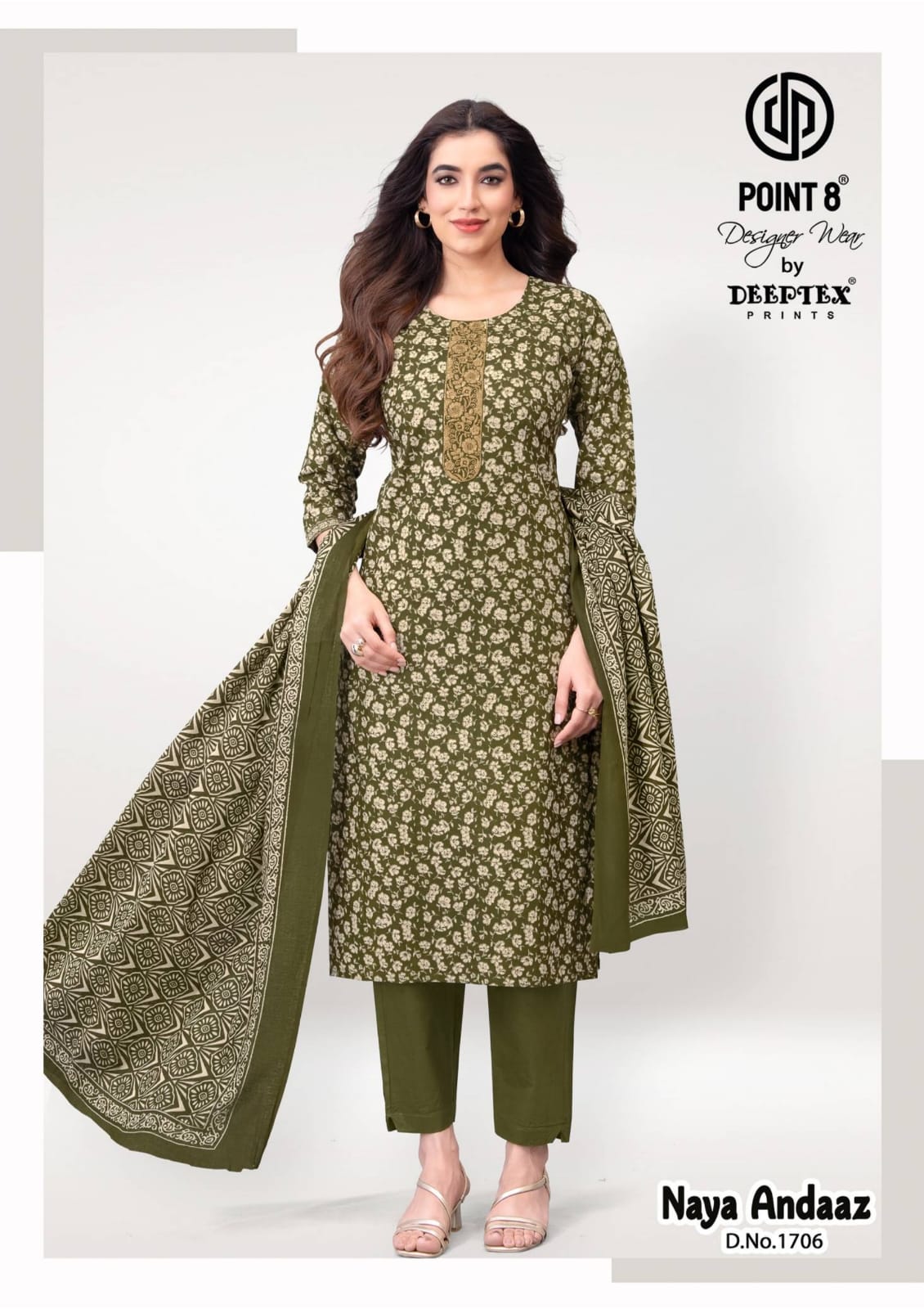 Deeptex Point 8 Naya Andaaz 17 Readymade Dress Catalog collection 7