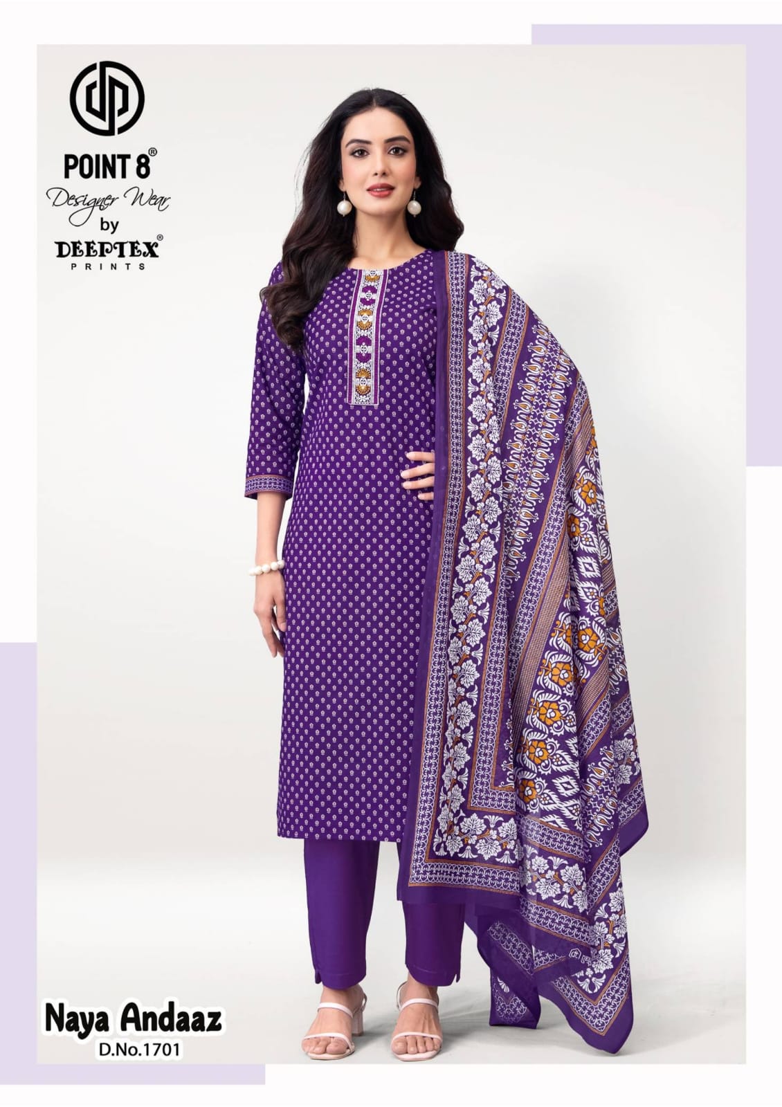 Deeptex Point 8 Naya Andaaz 17 Readymade Dress Catalog collection 10